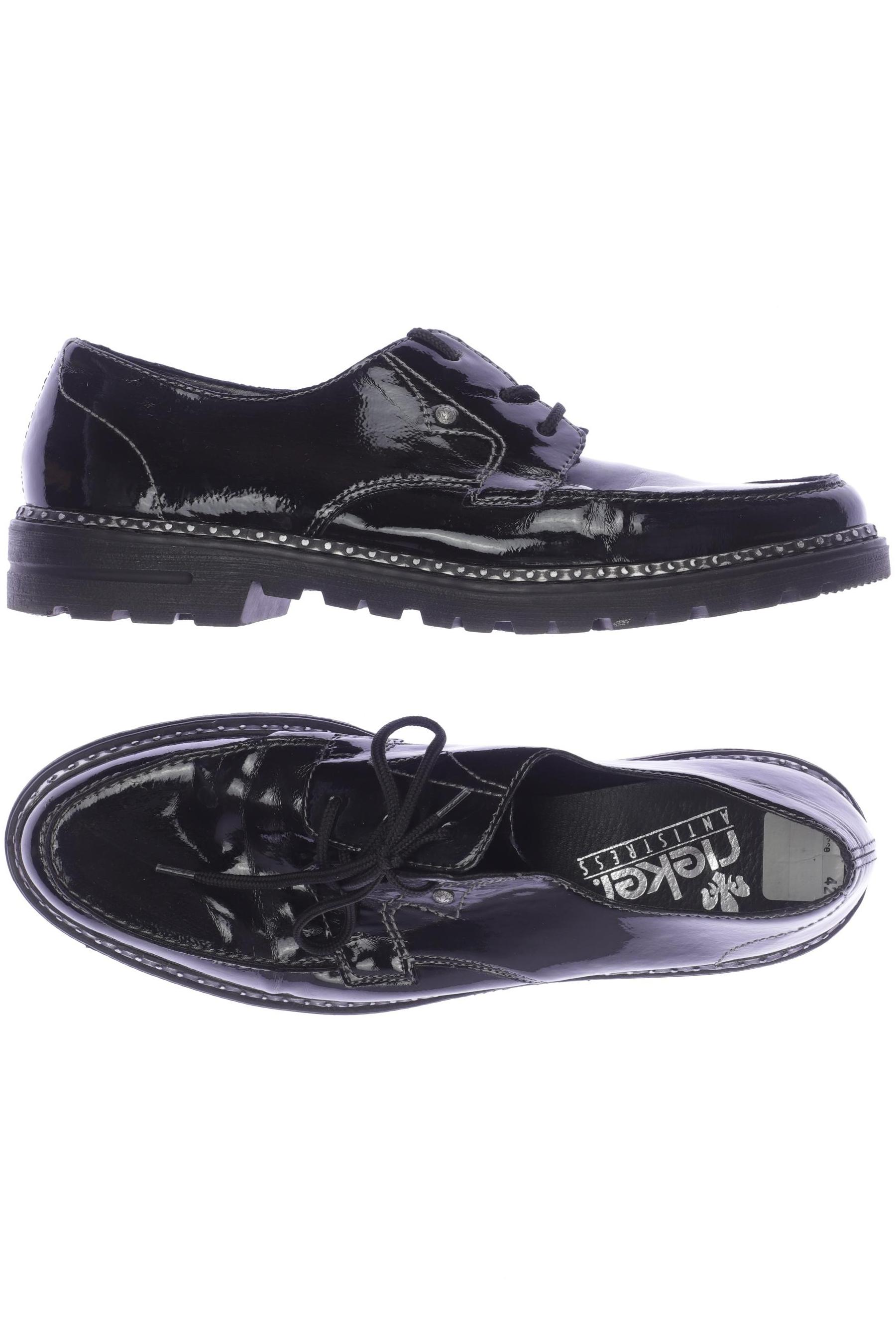 

Rieker Damen Halbschuh, schwarz, Gr. 42