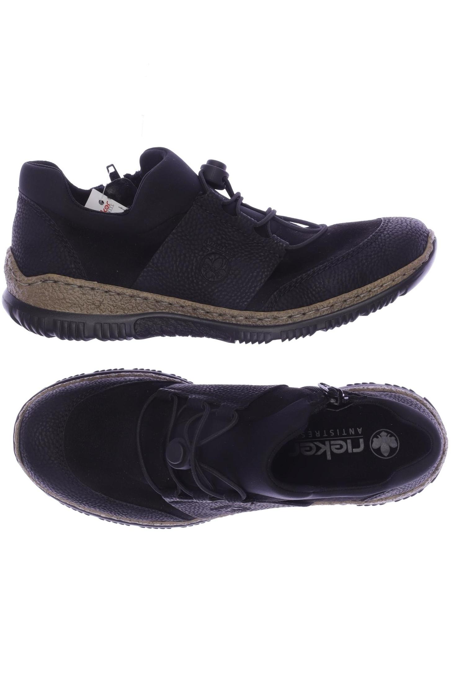

Rieker Damen Halbschuh, schwarz, Gr. 39
