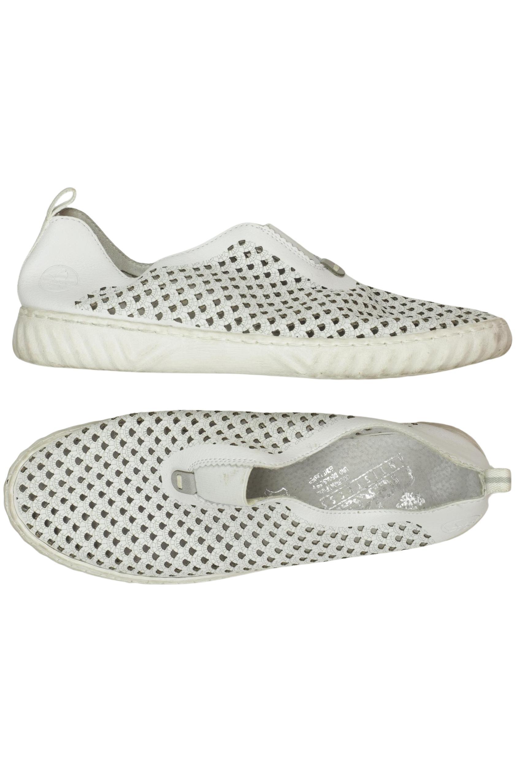 

Rieker Damen Halbschuh, weiß, Gr. 40