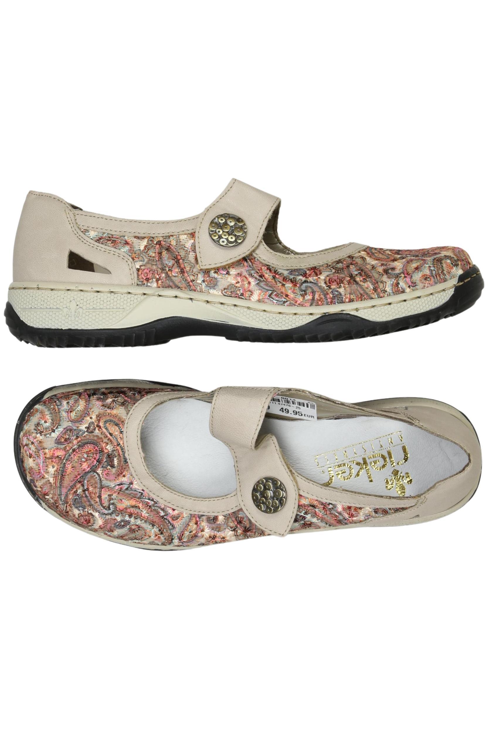 

Rieker Damen Halbschuh, beige, Gr. 39