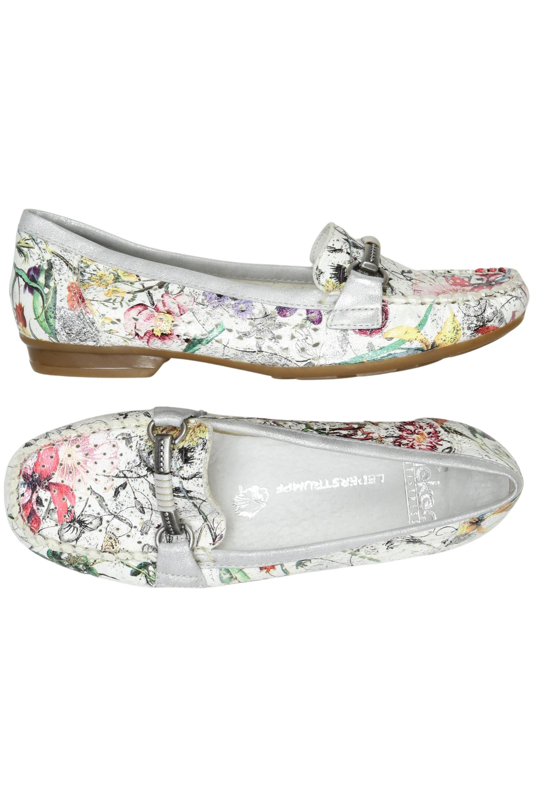 

Rieker Damen Halbschuh, silber, Gr. 37