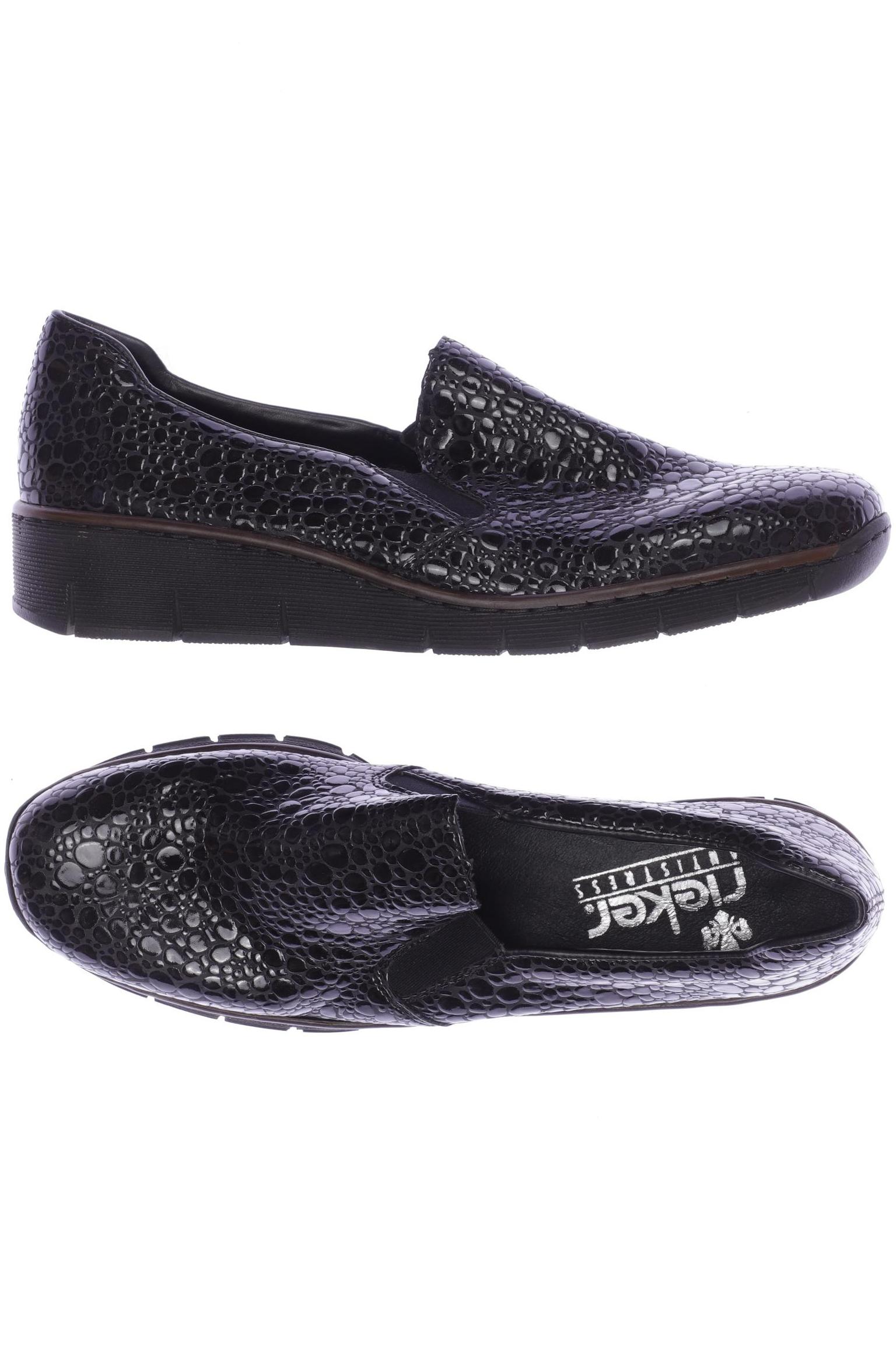 

Rieker Damen Halbschuh, schwarz, Gr. 42