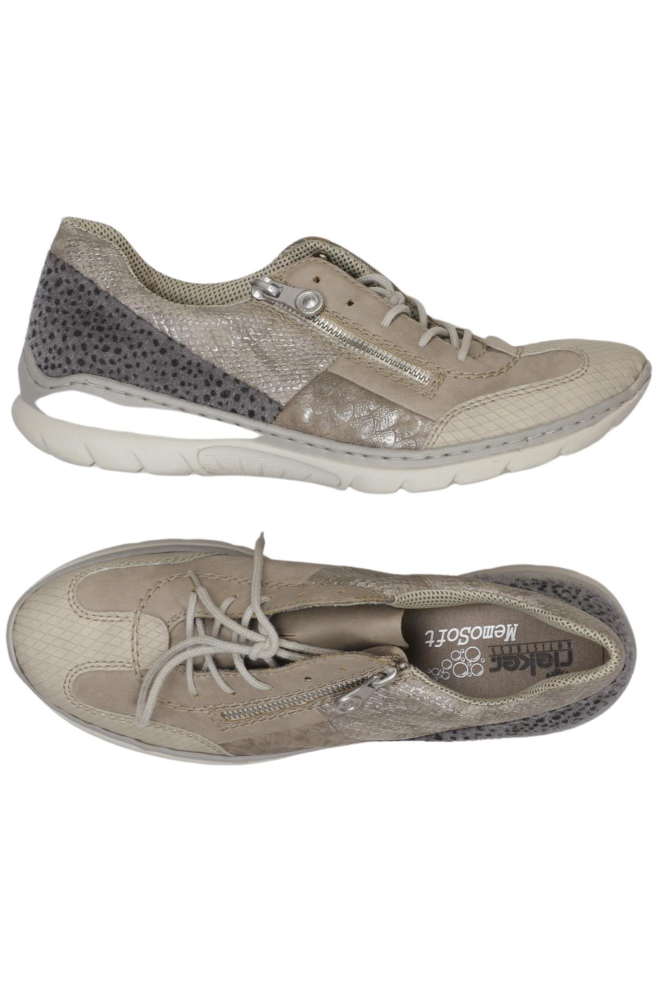 

Rieker Damen Halbschuh, beige, Gr. 40