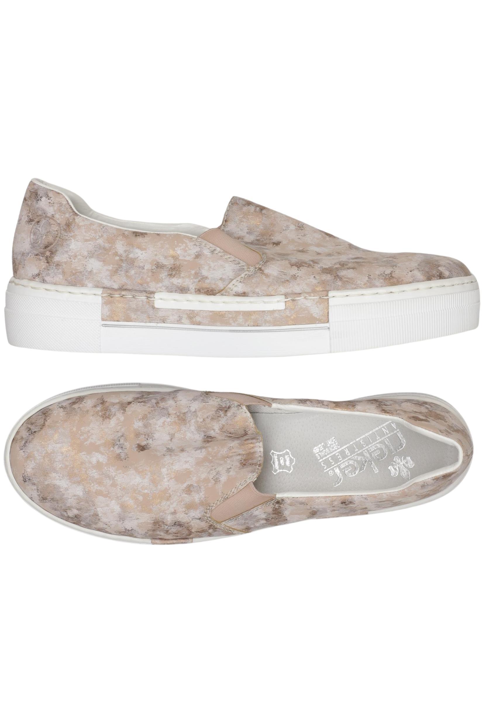 

Rieker Damen Halbschuh, beige, Gr. 42