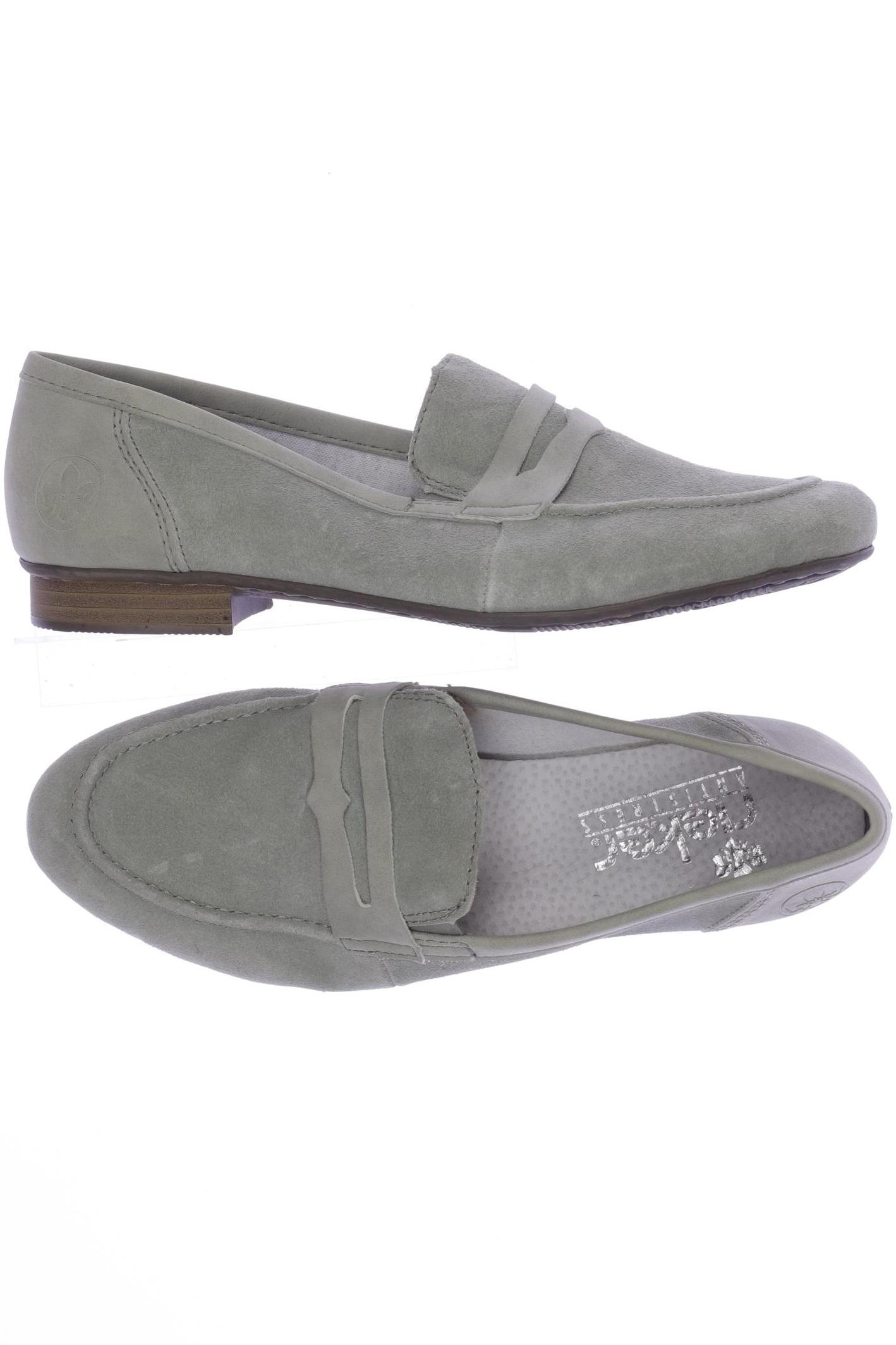 

Rieker Damen Halbschuh, hellgrün, Gr. 38