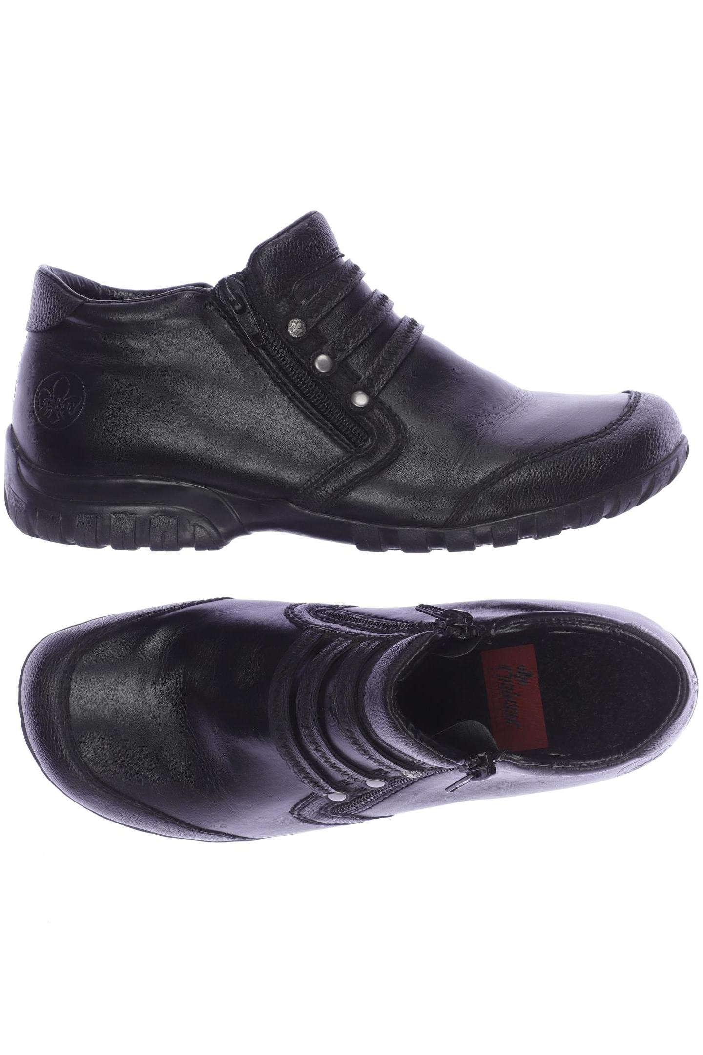 

Rieker Damen Halbschuh, schwarz, Gr. 38