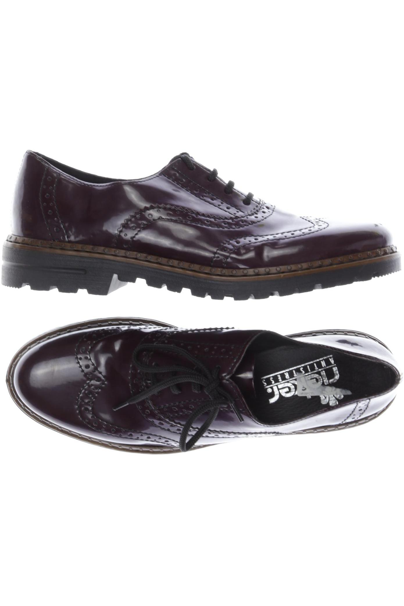 

Rieker Damen Halbschuh, bordeaux, Gr. 40