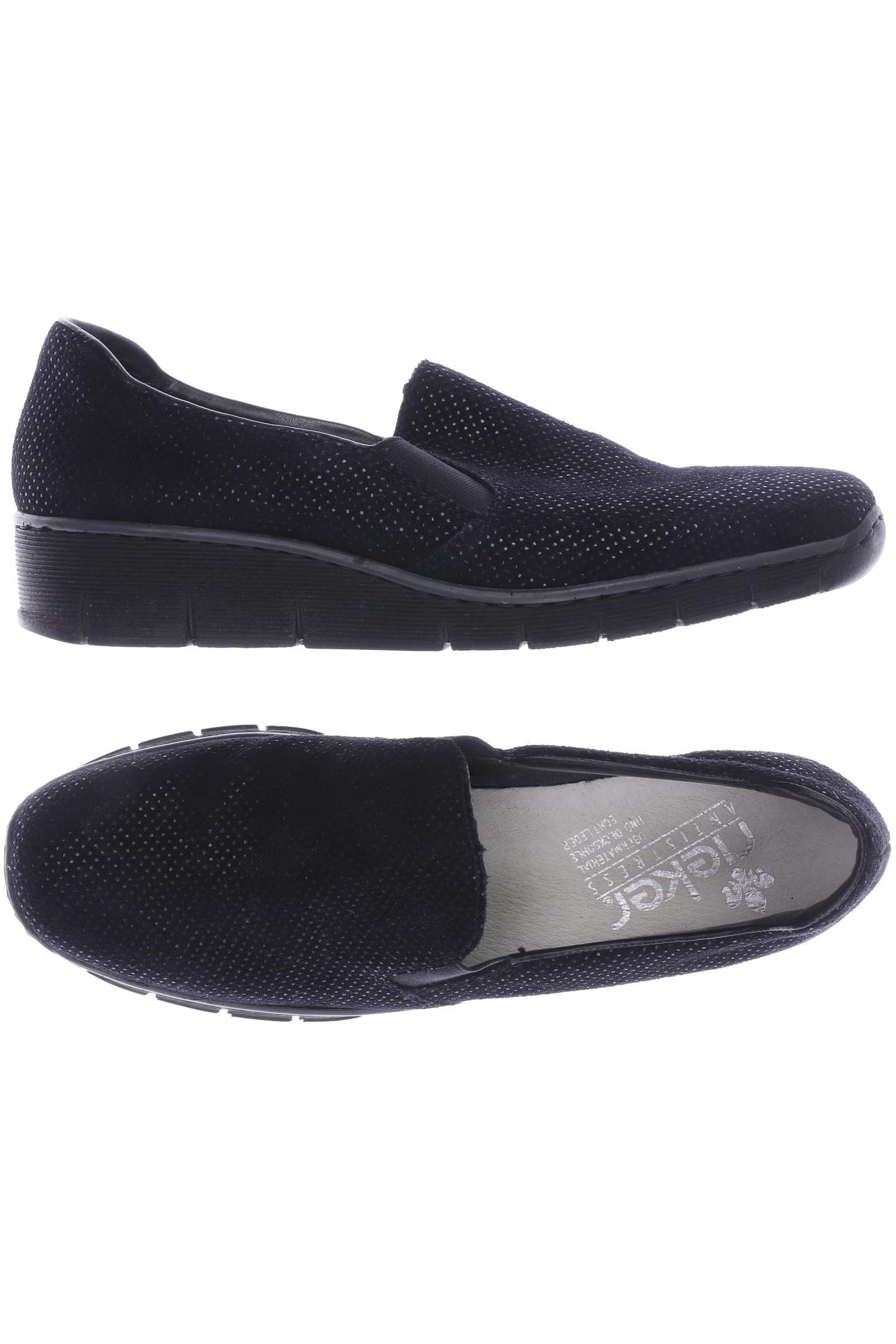 

Rieker Damen Halbschuh, schwarz, Gr. 41