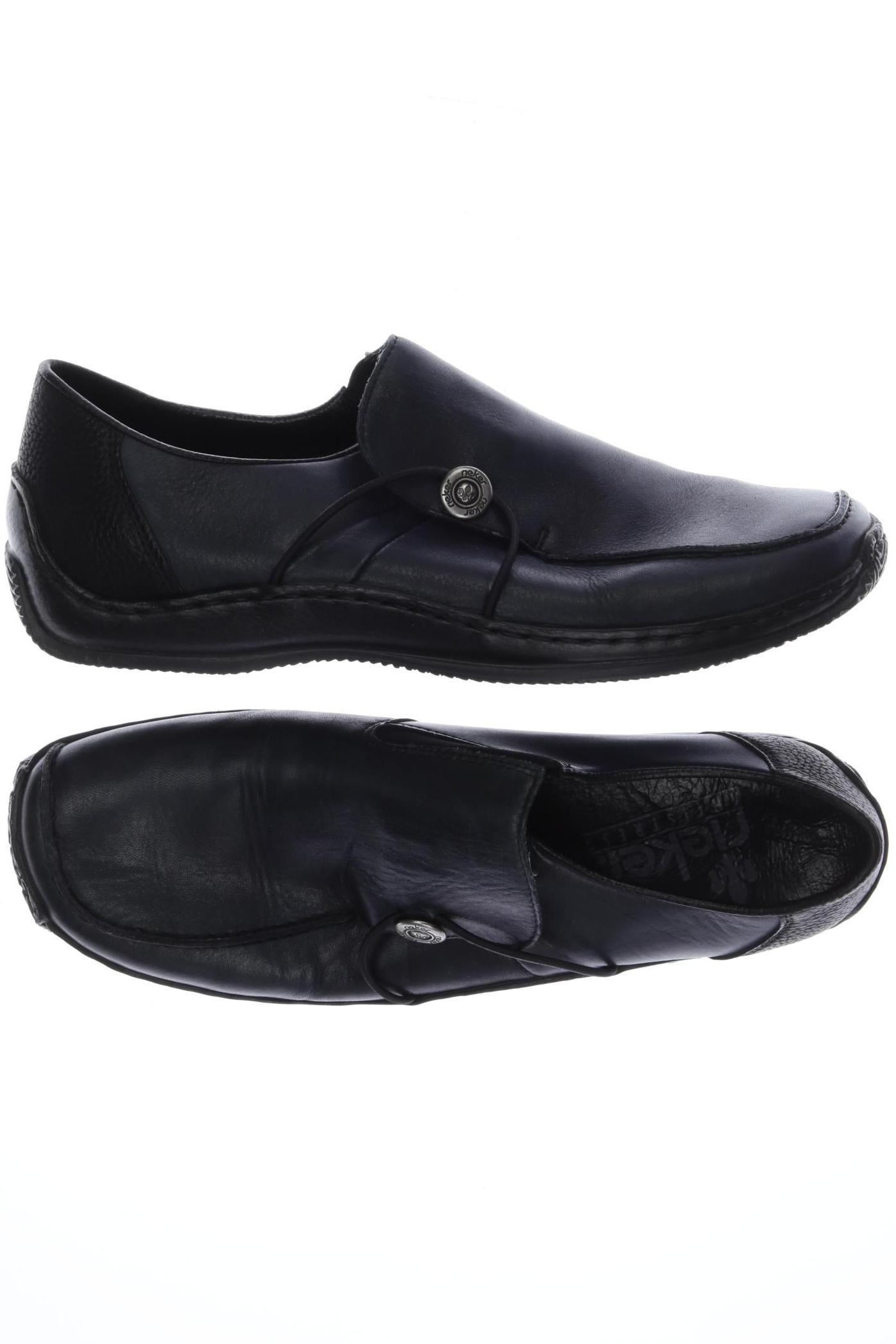

Rieker Damen Halbschuh, schwarz, Gr. 41