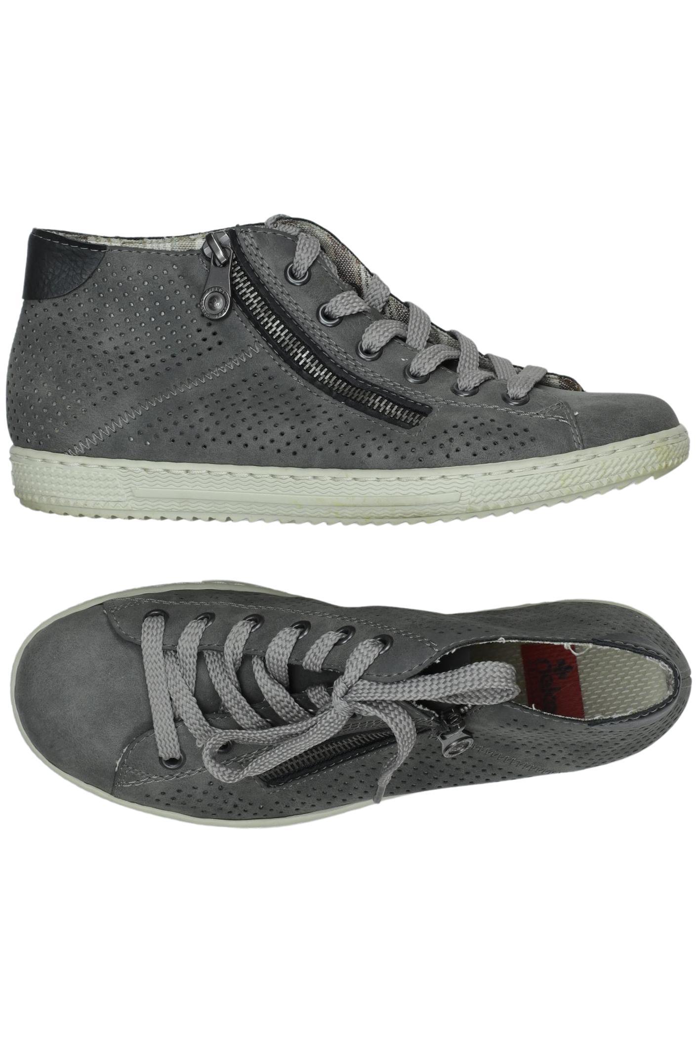 

Rieker Damen Halbschuh, grau, Gr. 37
