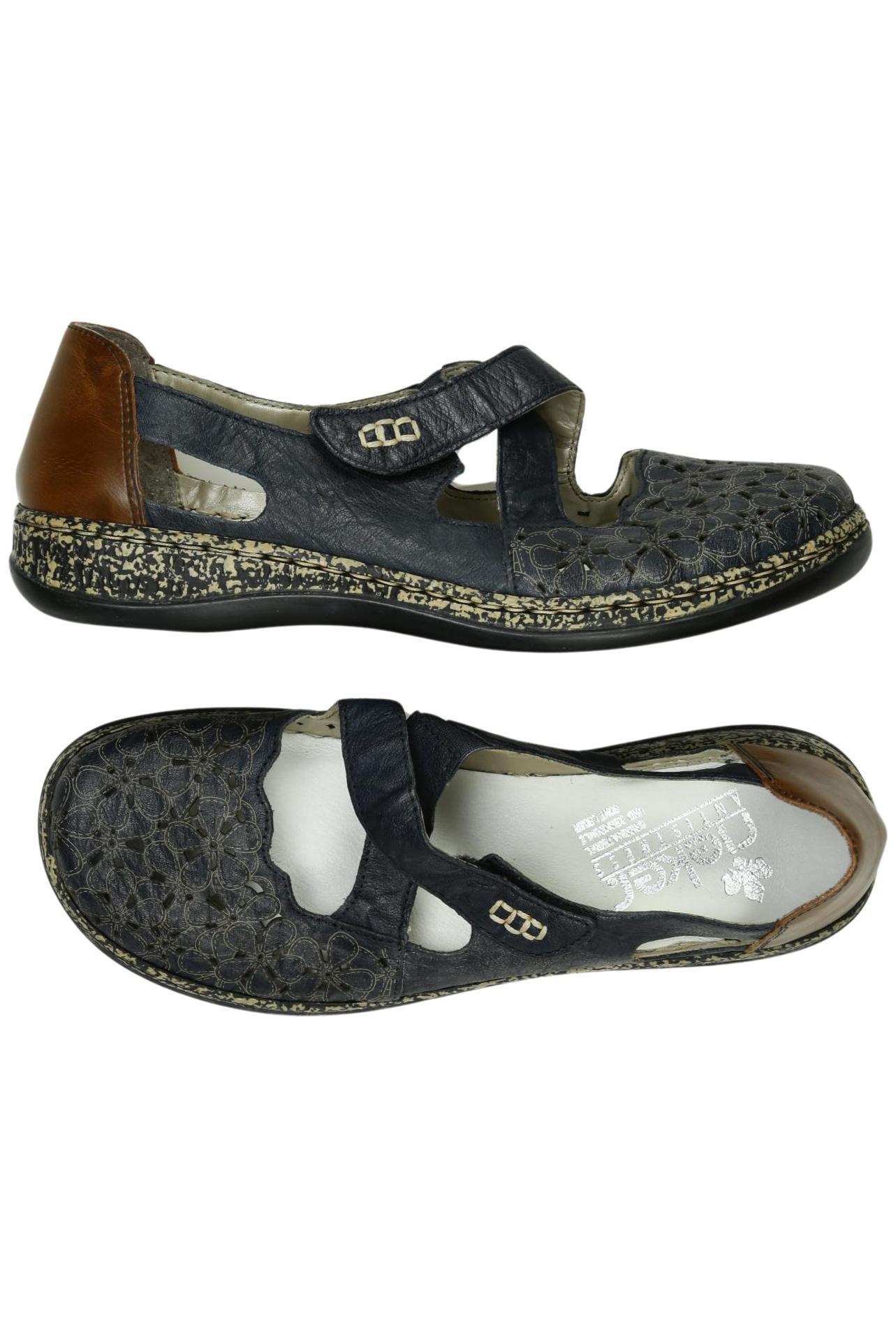 

Rieker Damen Halbschuh, marineblau, Gr. 40