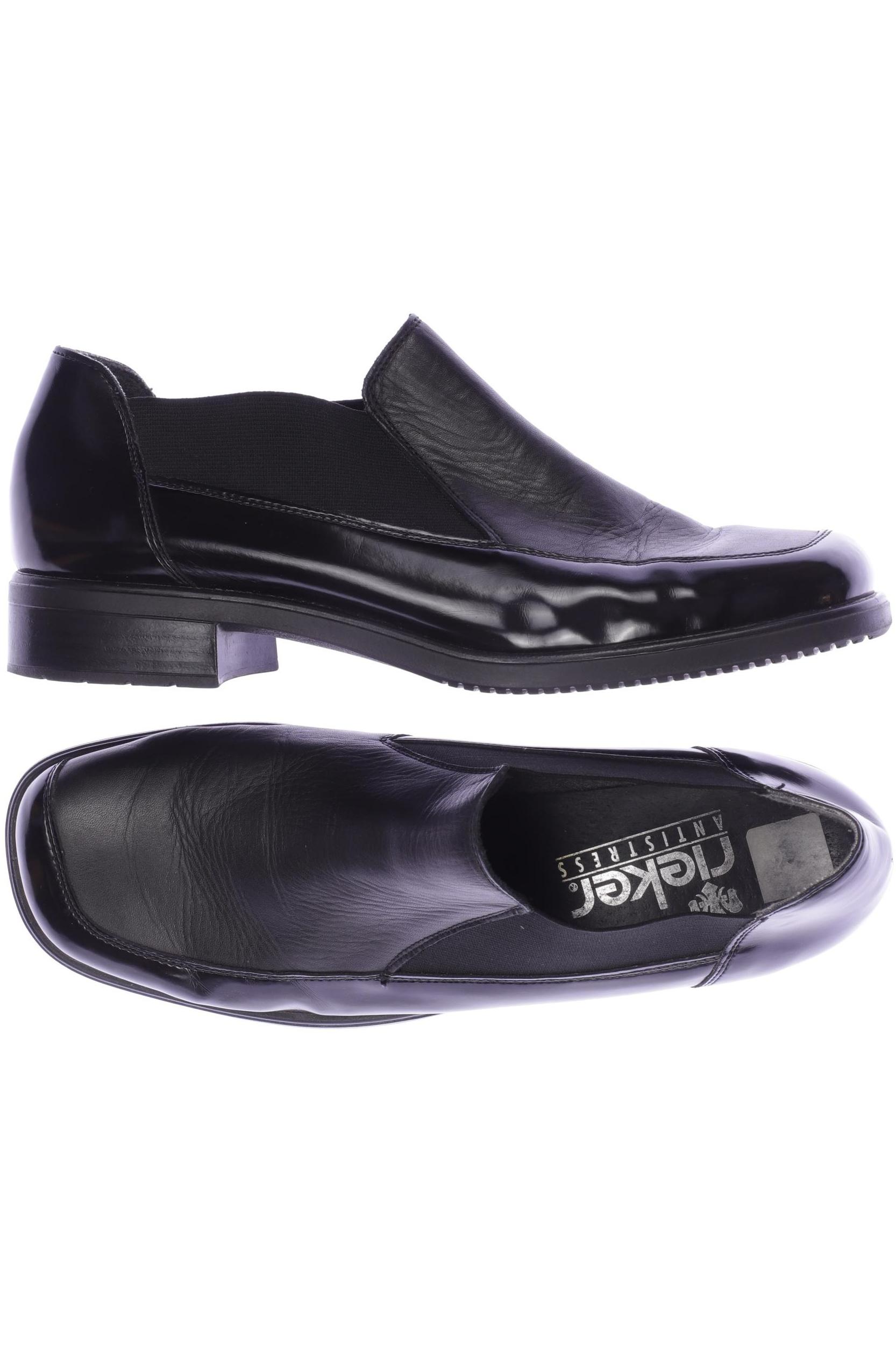 

Rieker Damen Halbschuh, schwarz, Gr. 40