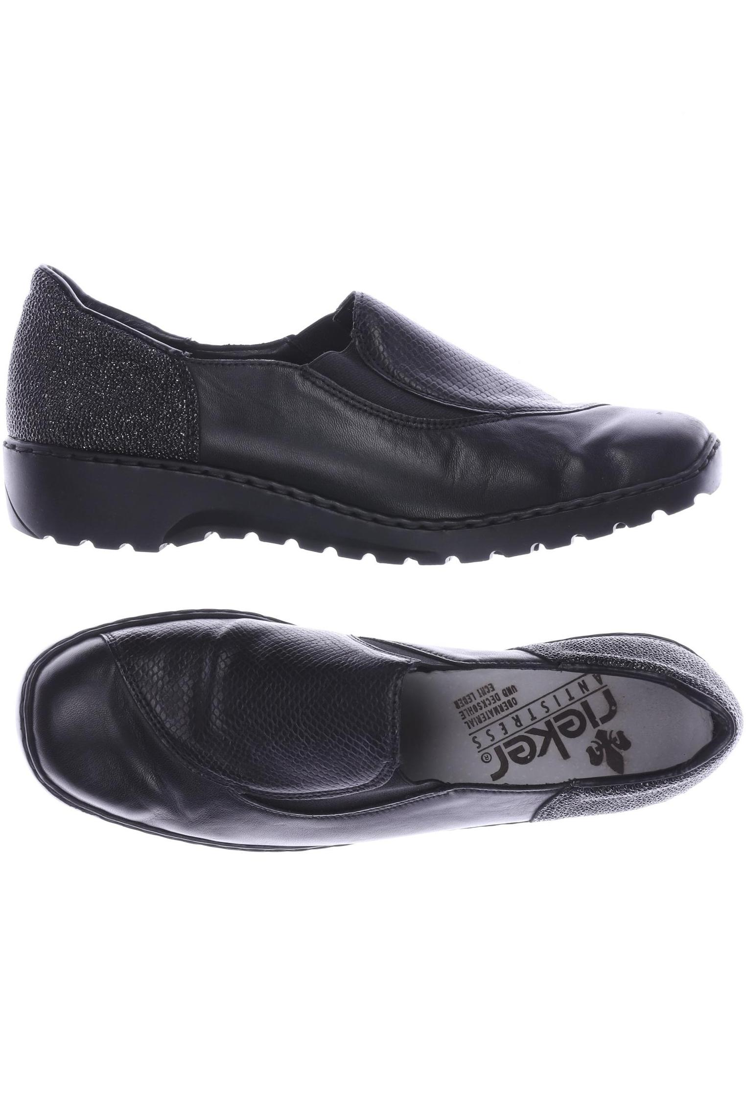 

Rieker Damen Halbschuh, schwarz