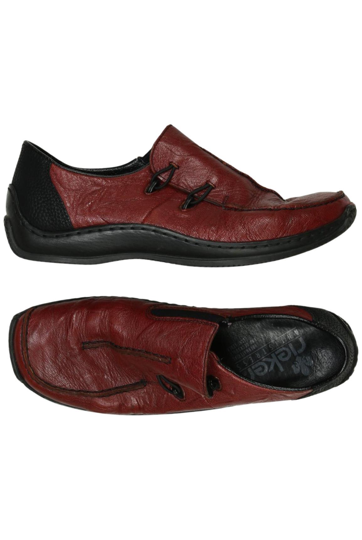 

Rieker Damen Halbschuh, bordeaux, Gr. 38