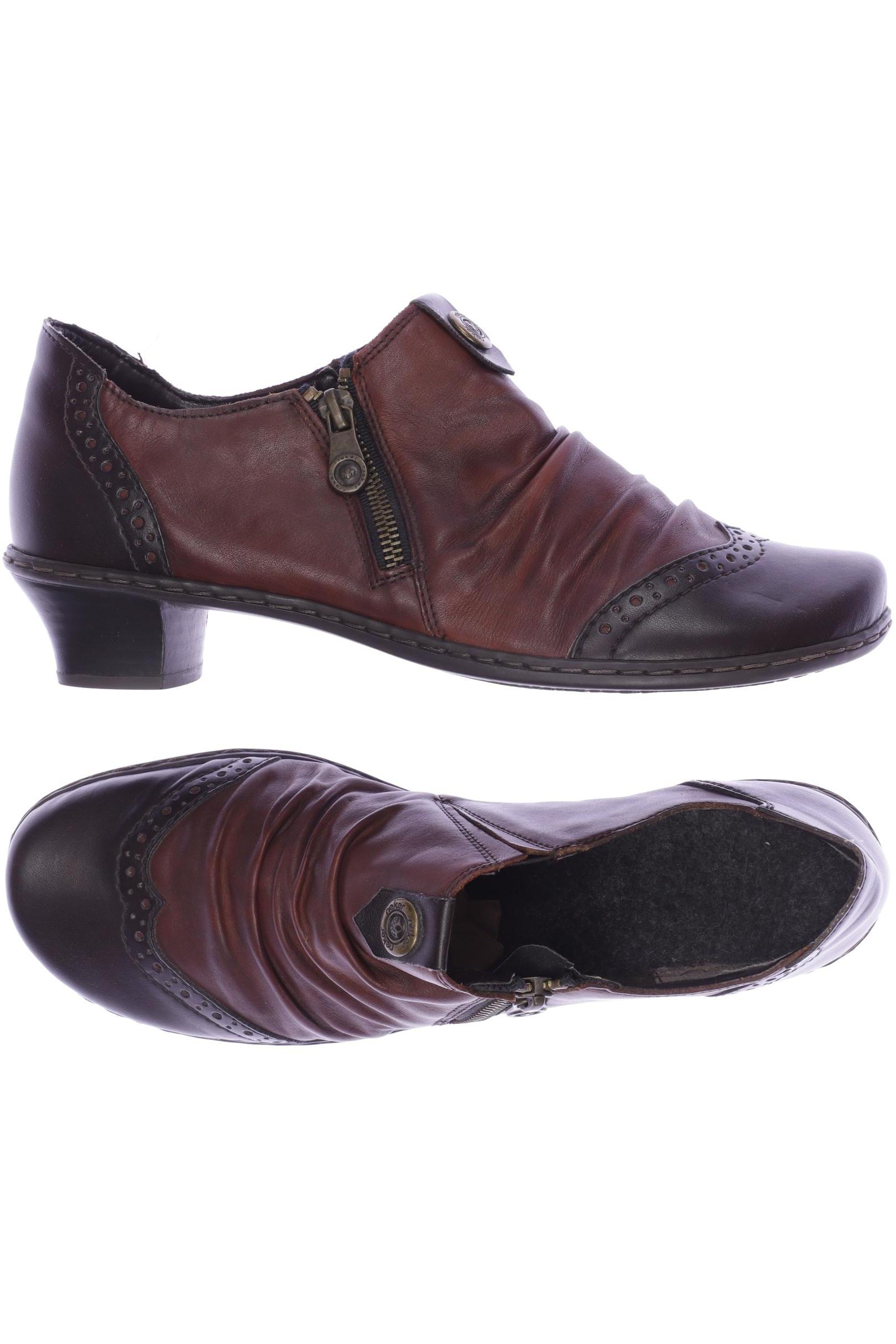 

Rieker Damen Halbschuh, bordeaux, Gr. 41