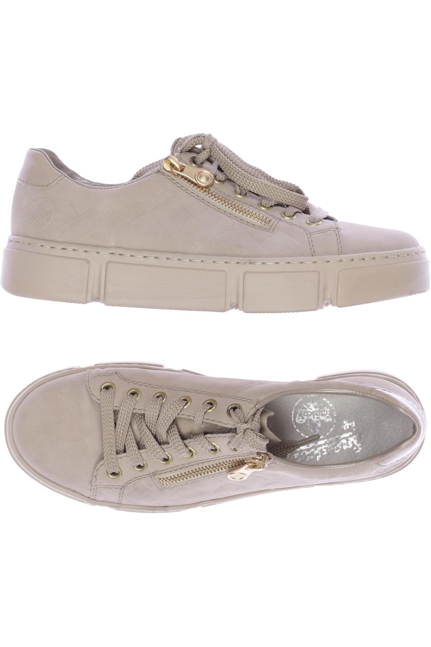 

Rieker Damen Halbschuh, beige, Gr. 38