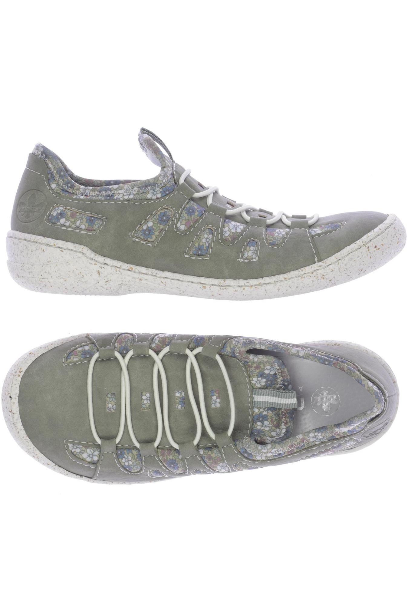 

Rieker Damen Halbschuh, grün, Gr. 36