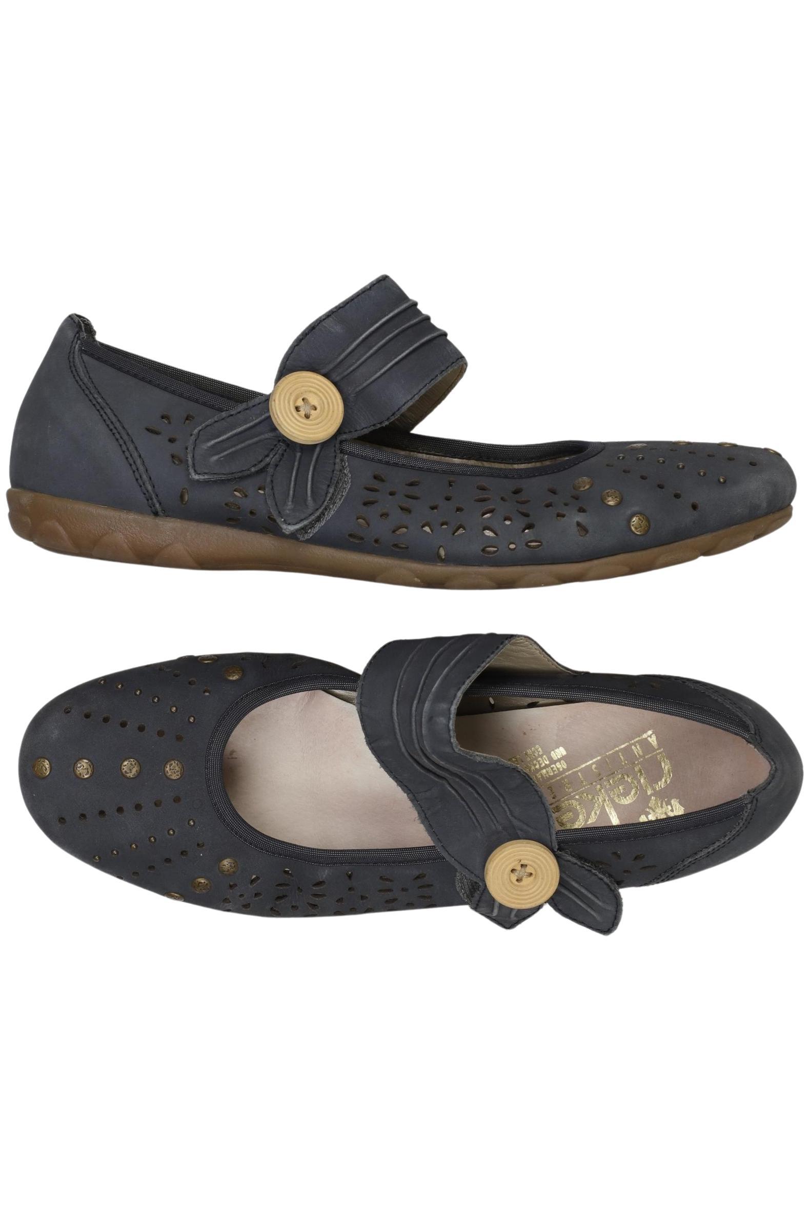 

Rieker Damen Halbschuh, marineblau, Gr. 40