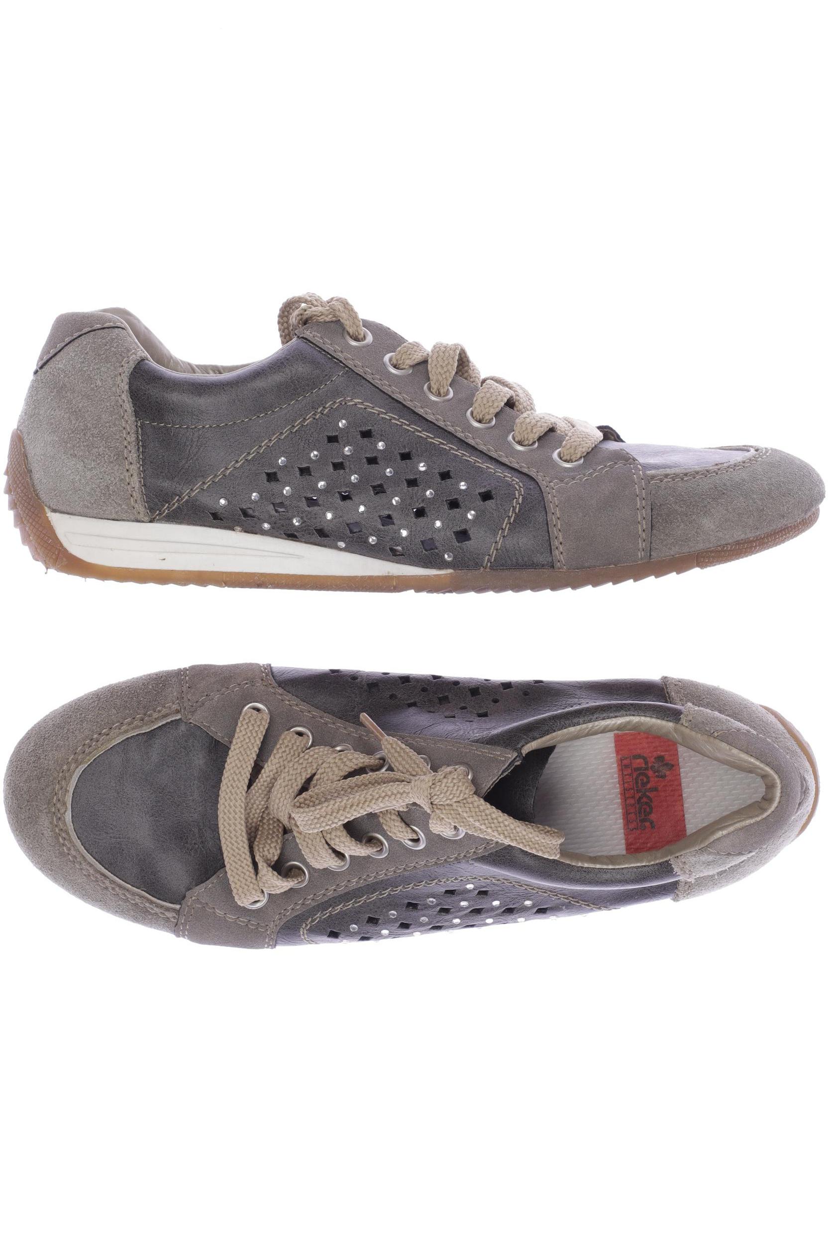 

Rieker Damen Halbschuh, grau, Gr. 39