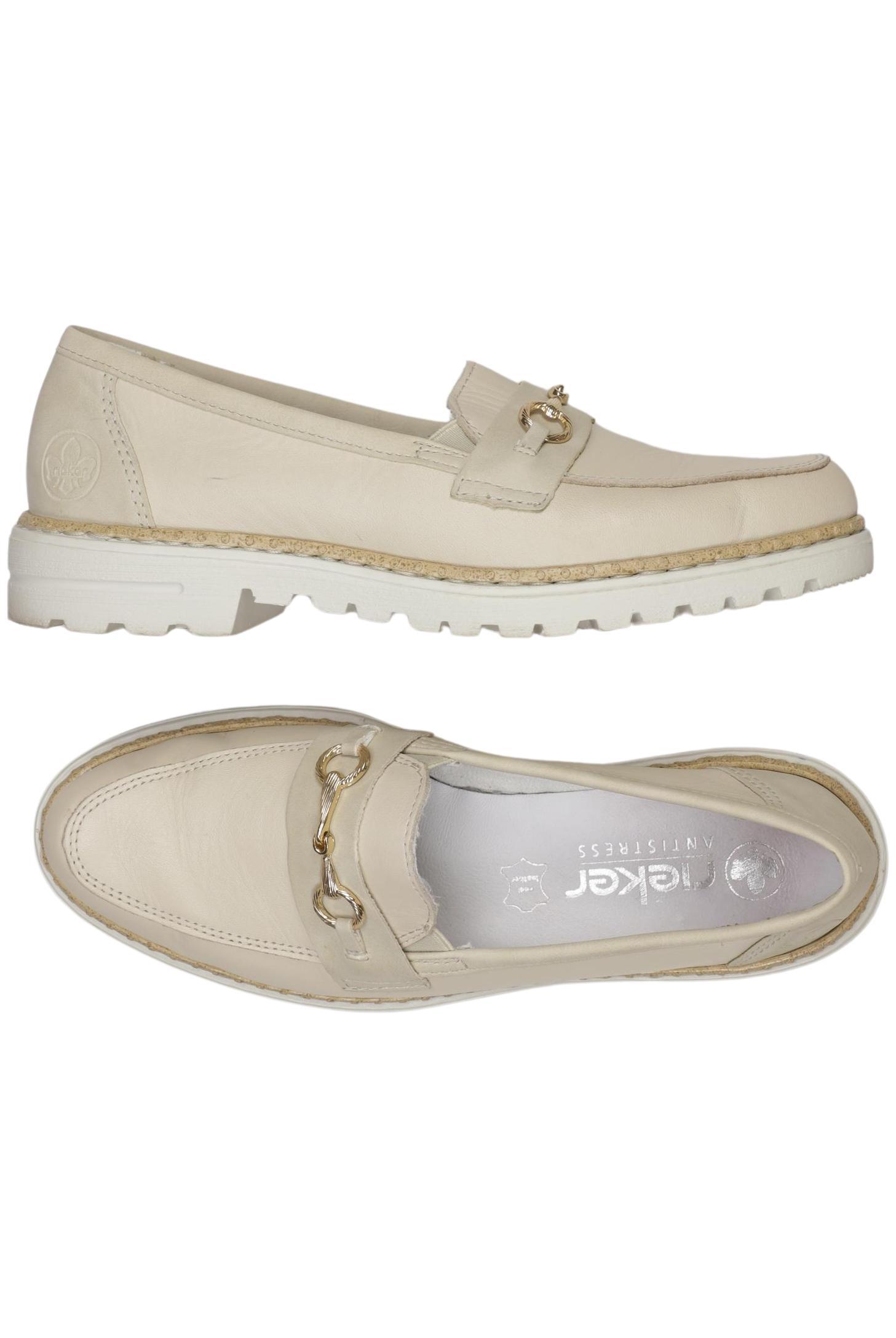 

Rieker Damen Halbschuh, beige, Gr. 39