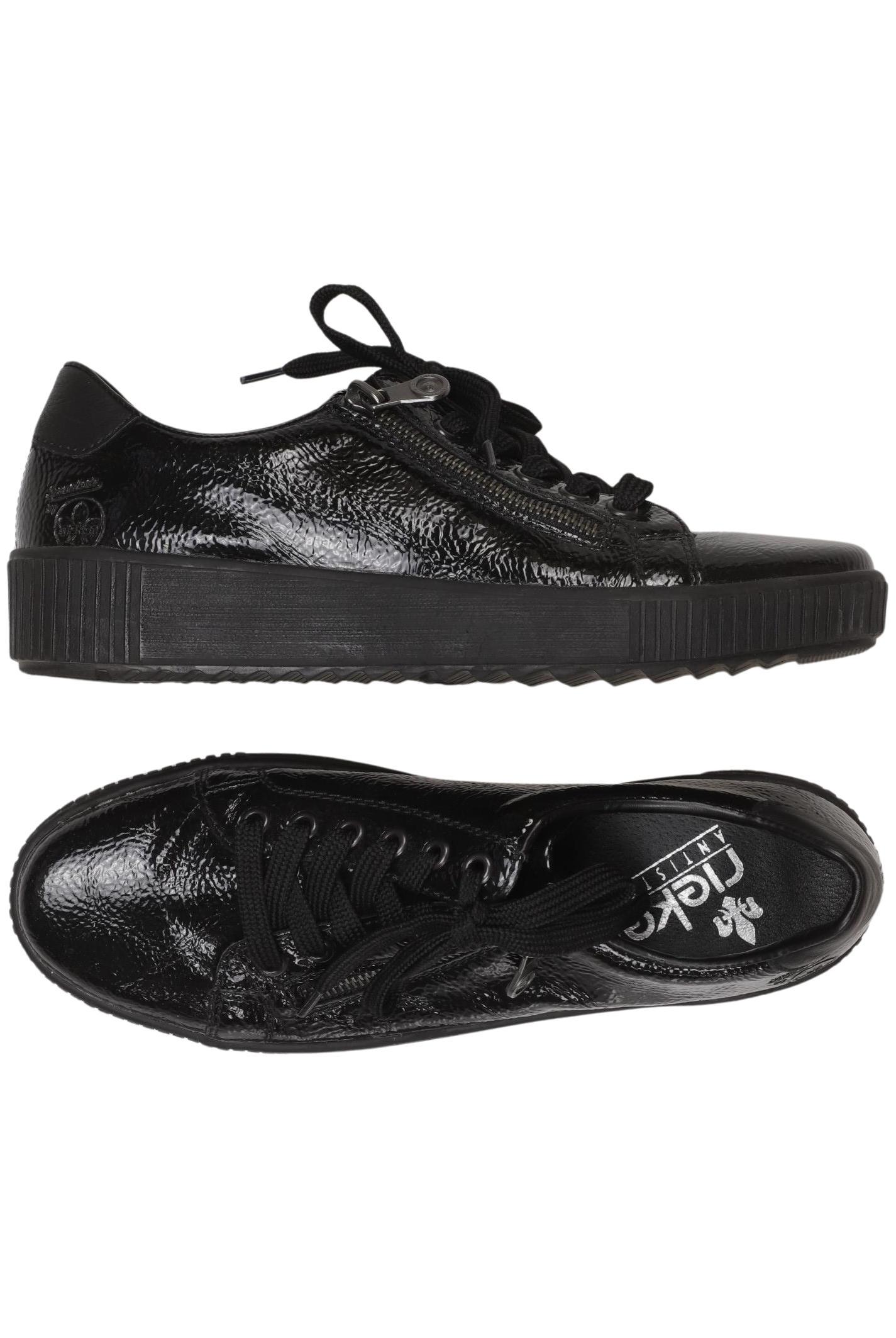 

Rieker Damen Halbschuh, schwarz, Gr. 40