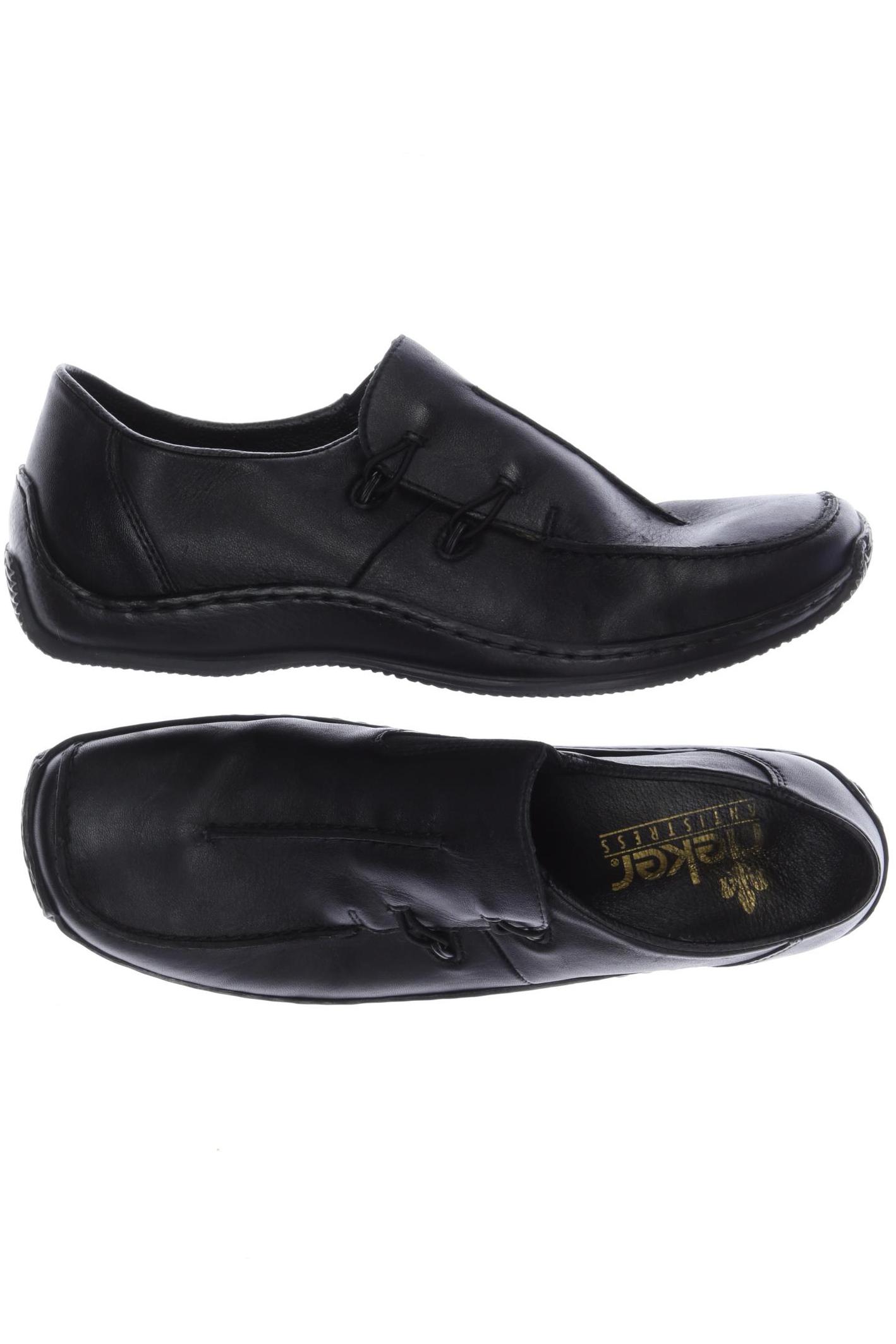 

Rieker Damen Halbschuh, schwarz, Gr. 41