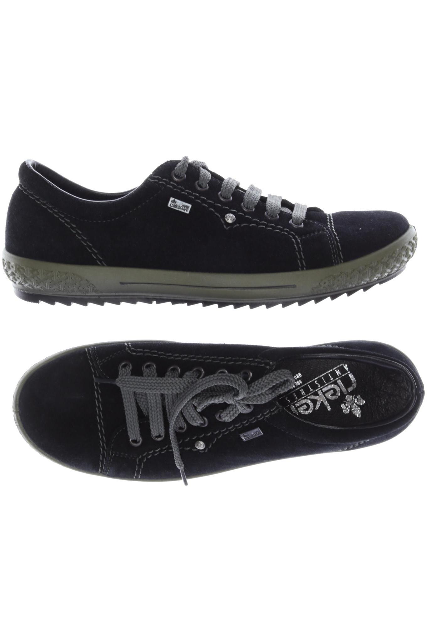 

Rieker Damen Halbschuh, schwarz, Gr. 39