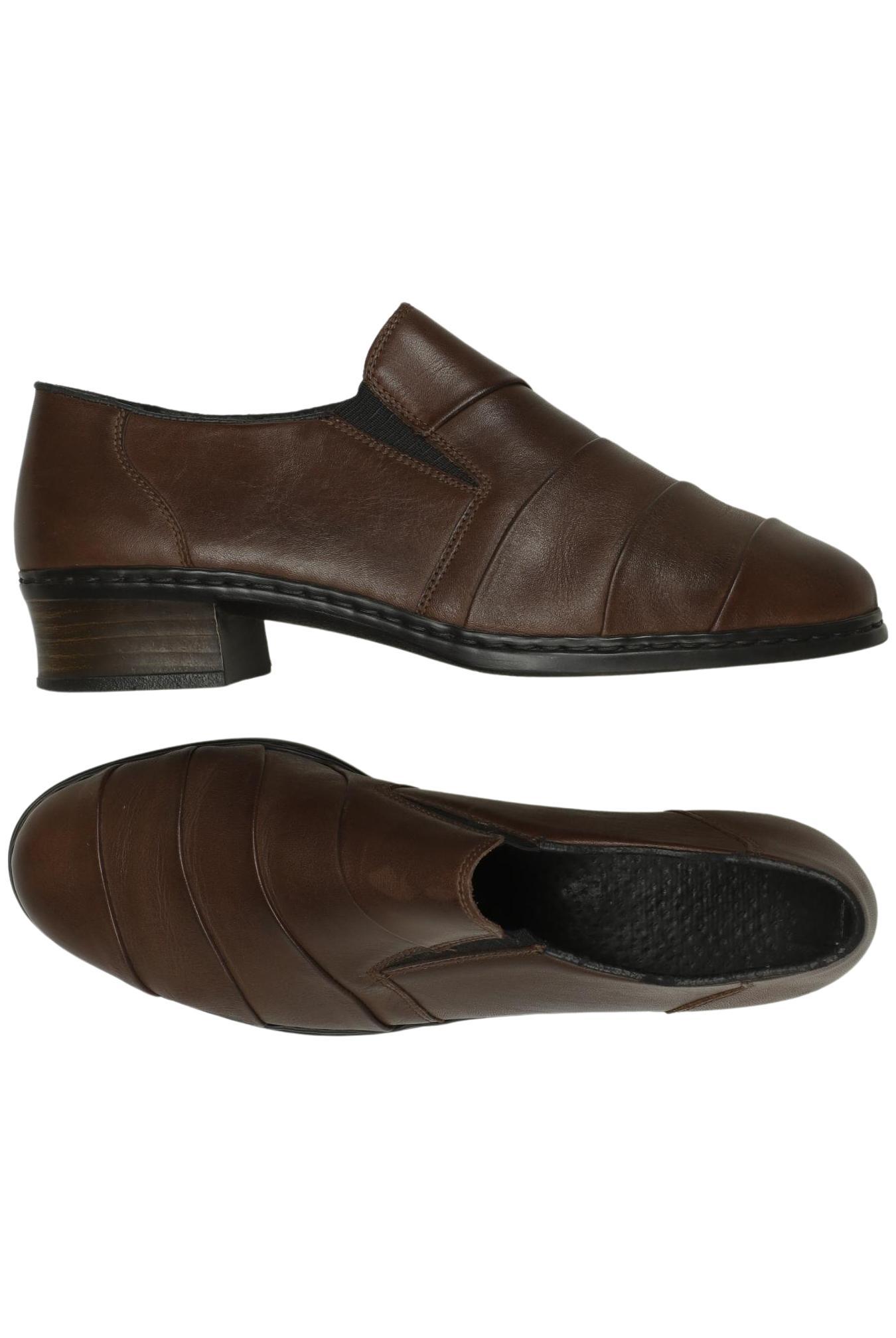 

Rieker Damen Halbschuh, braun, Gr. 6.5