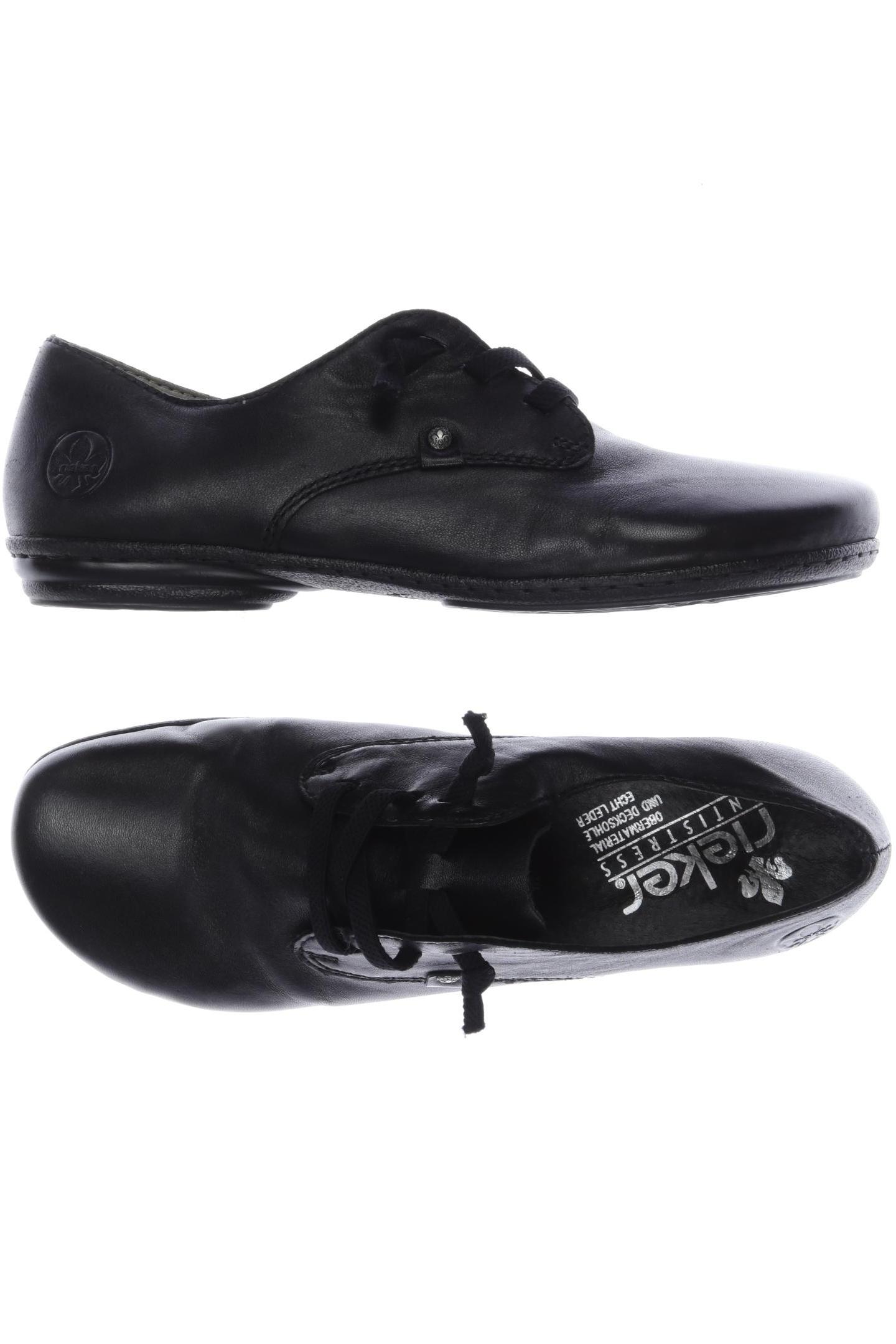 

Rieker Damen Halbschuh, schwarz, Gr. 39