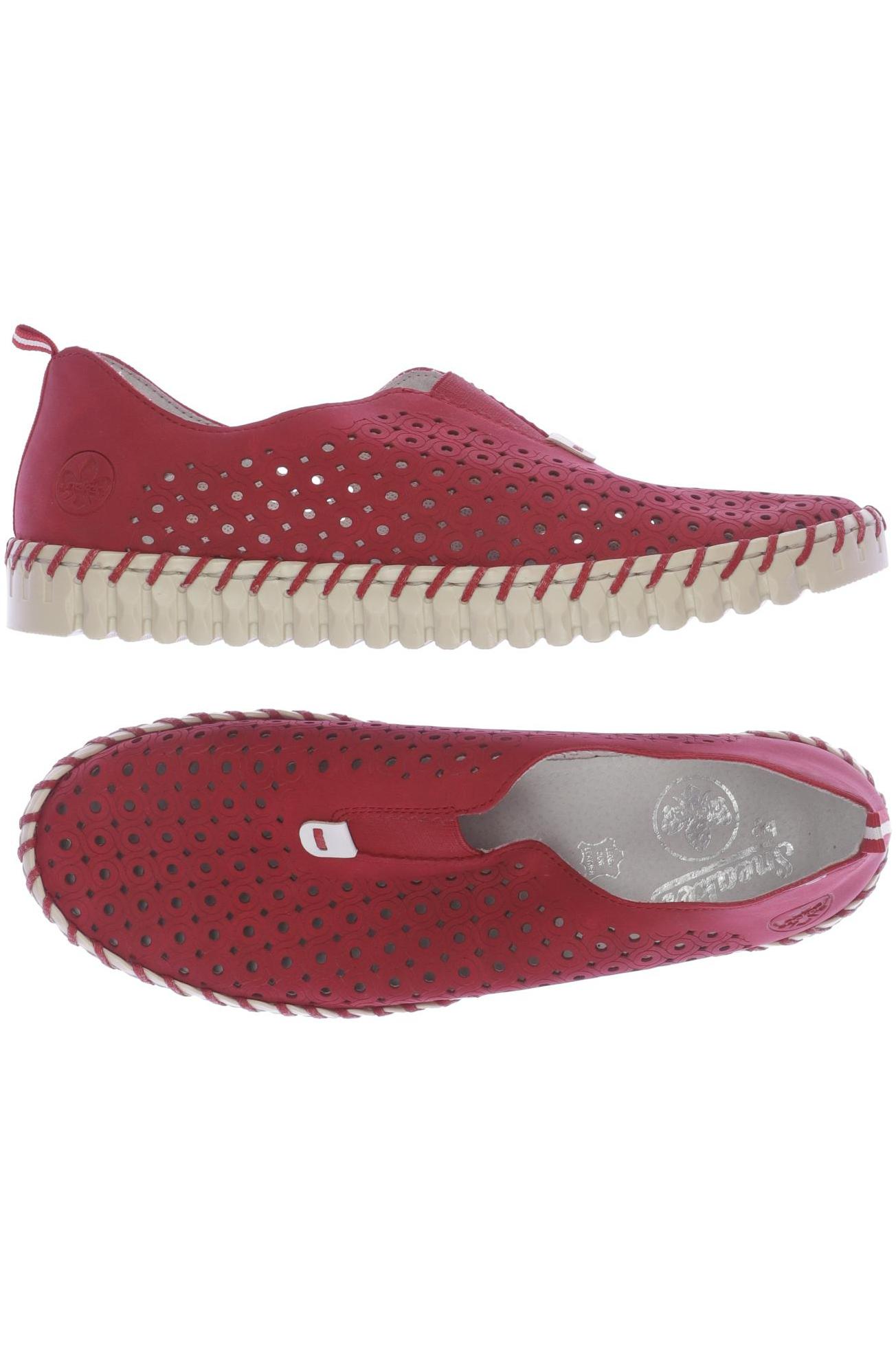 

Rieker Damen Halbschuh, rot