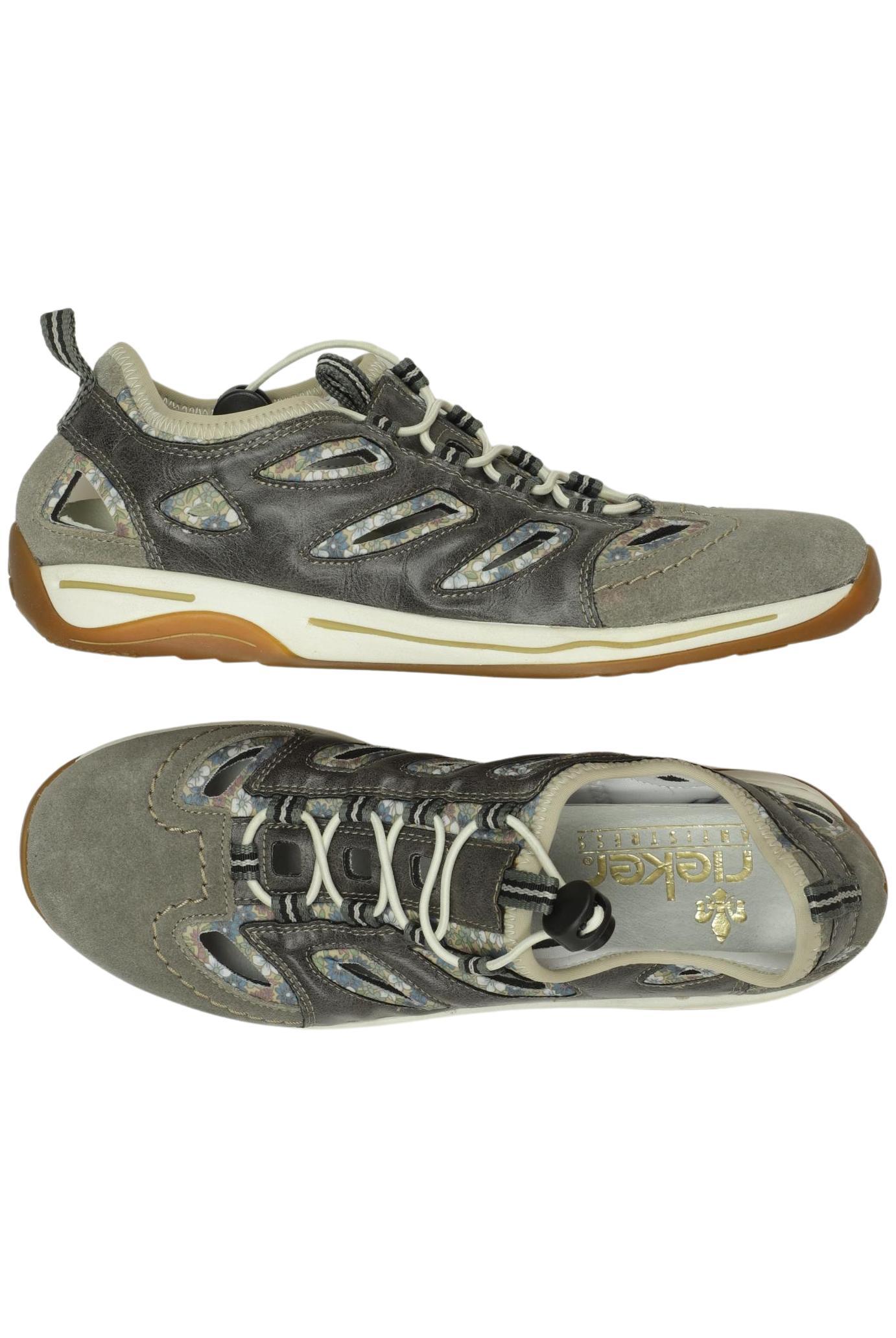 

Rieker Damen Halbschuh, grau, Gr. 38