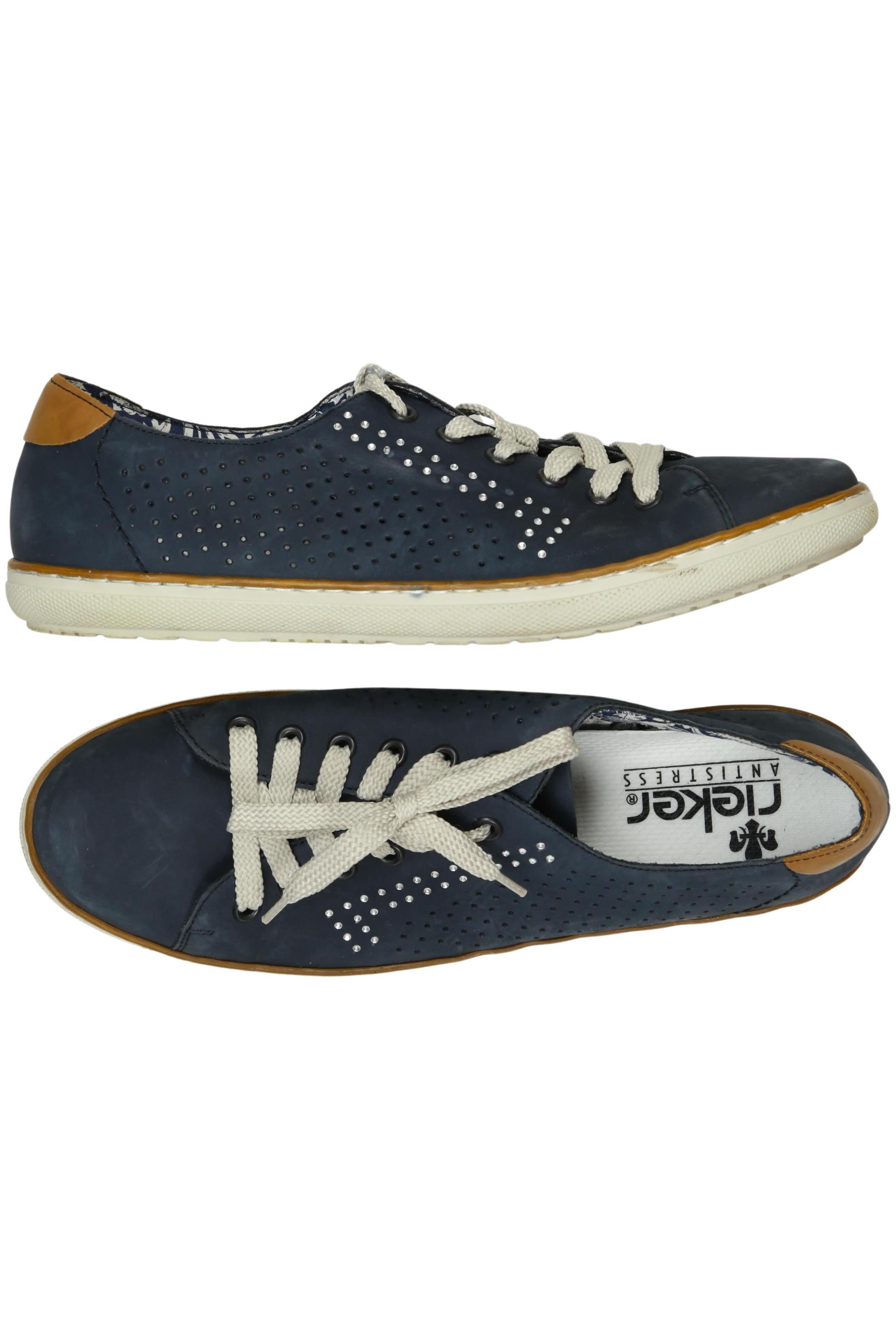 

Rieker Damen Halbschuh, marineblau, Gr. 42