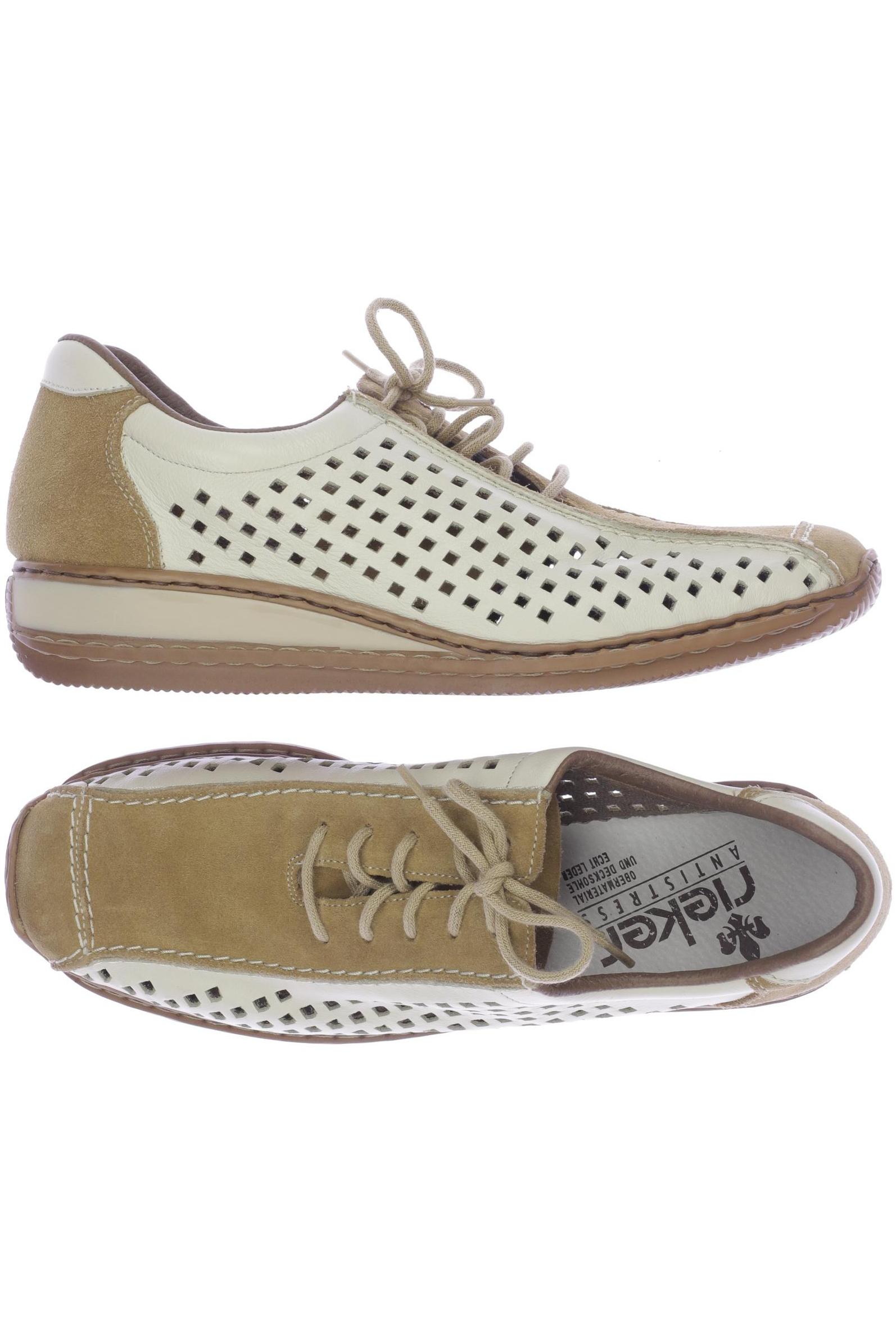 

Rieker Damen Halbschuh, beige, Gr. 40