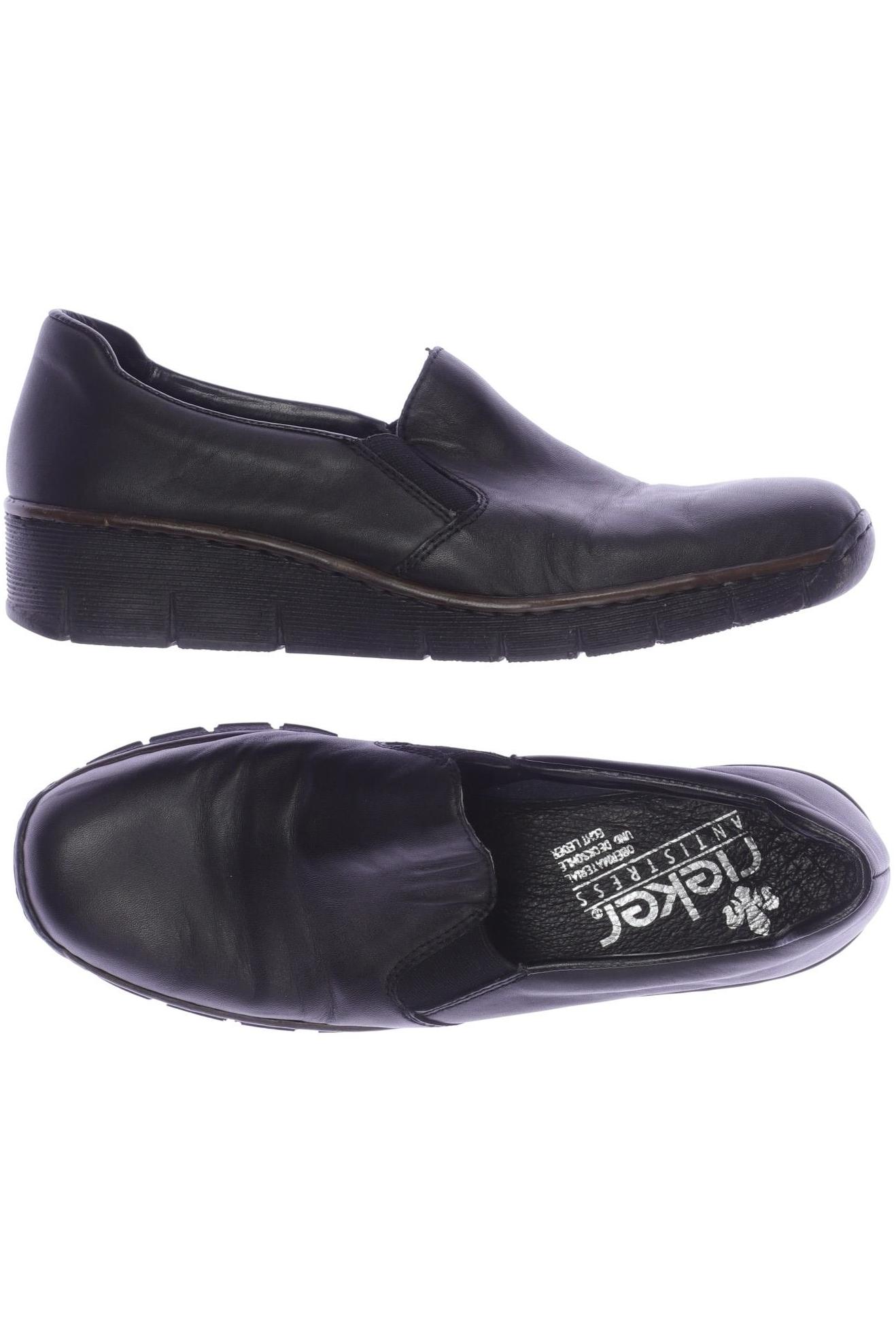 

Rieker Damen Halbschuh, schwarz, Gr. 37