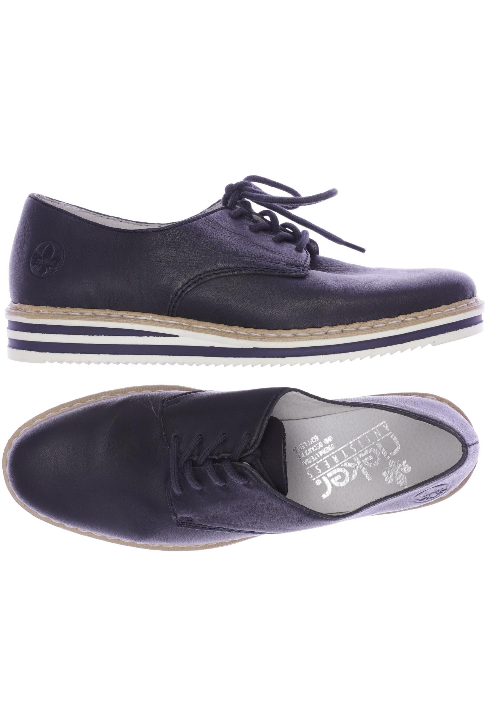 

Rieker Damen Halbschuh, schwarz, Gr. 38