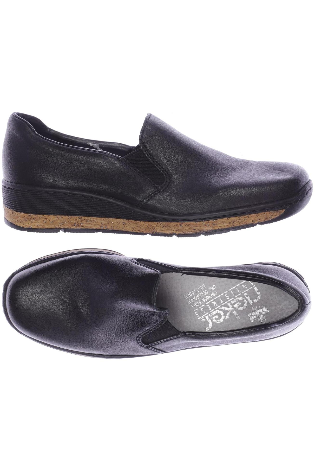 

Rieker Damen Halbschuh, schwarz, Gr. 36