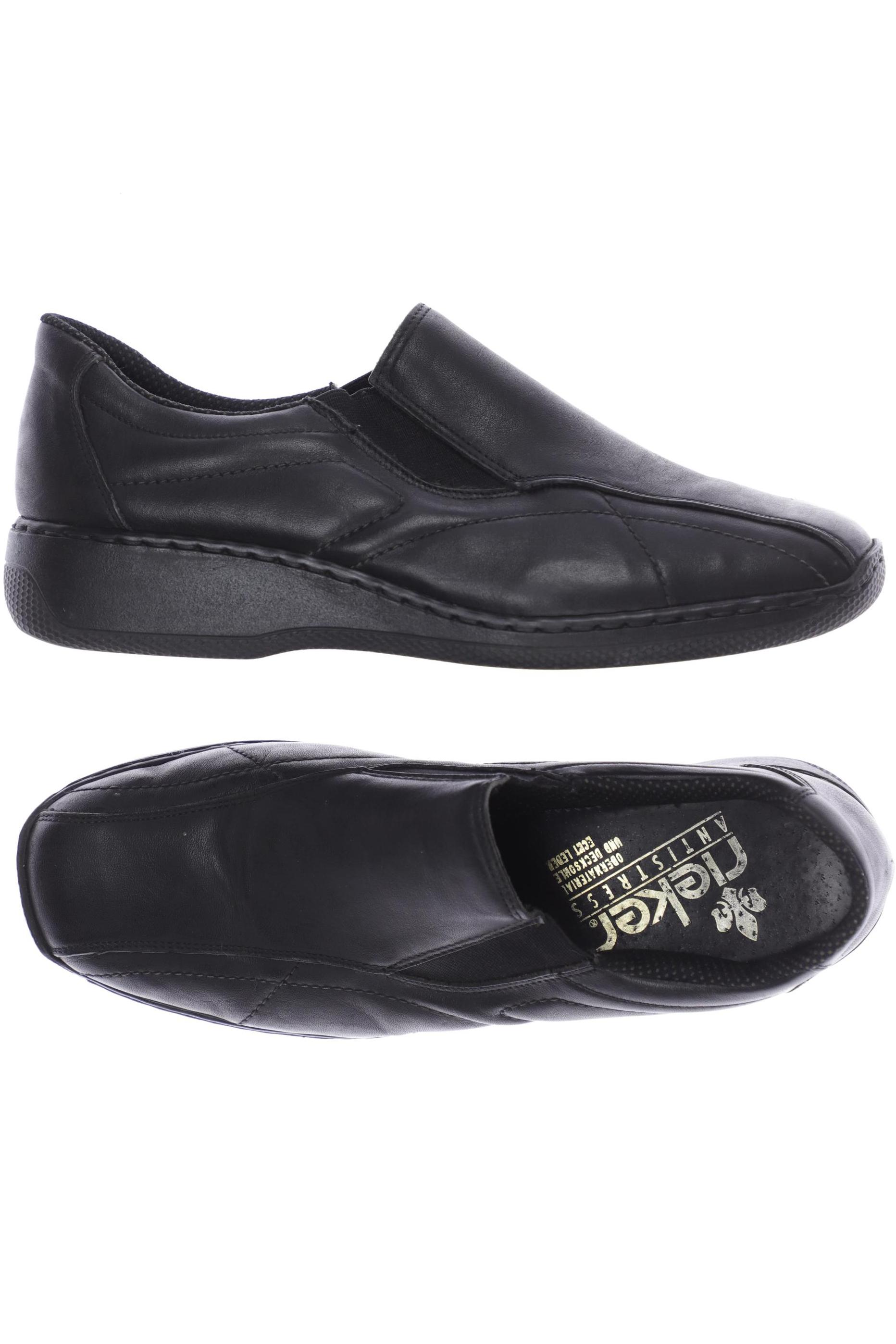 

Rieker Damen Halbschuh, schwarz, Gr. 38