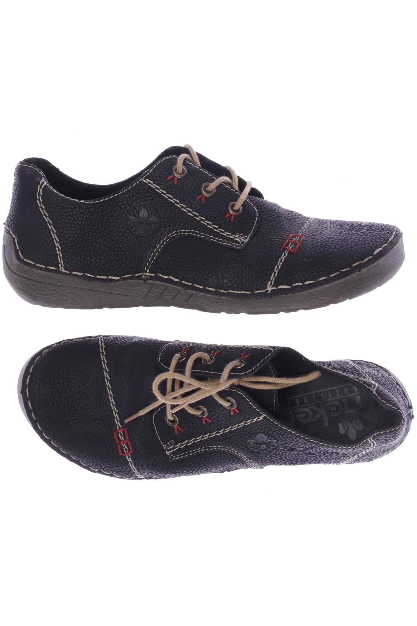 

Rieker Damen Halbschuh, schwarz