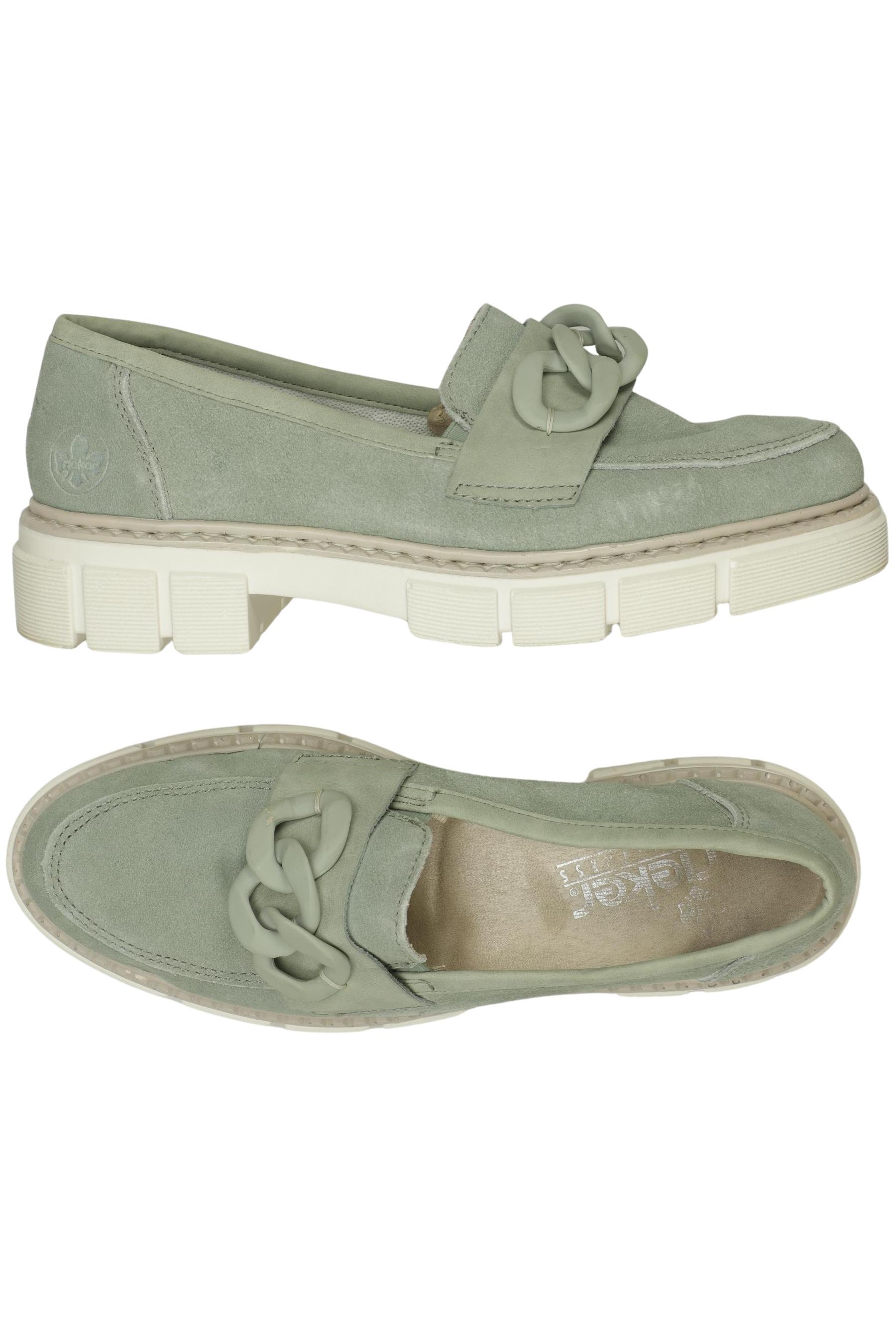

Rieker Damen Halbschuh, grün, Gr. 41