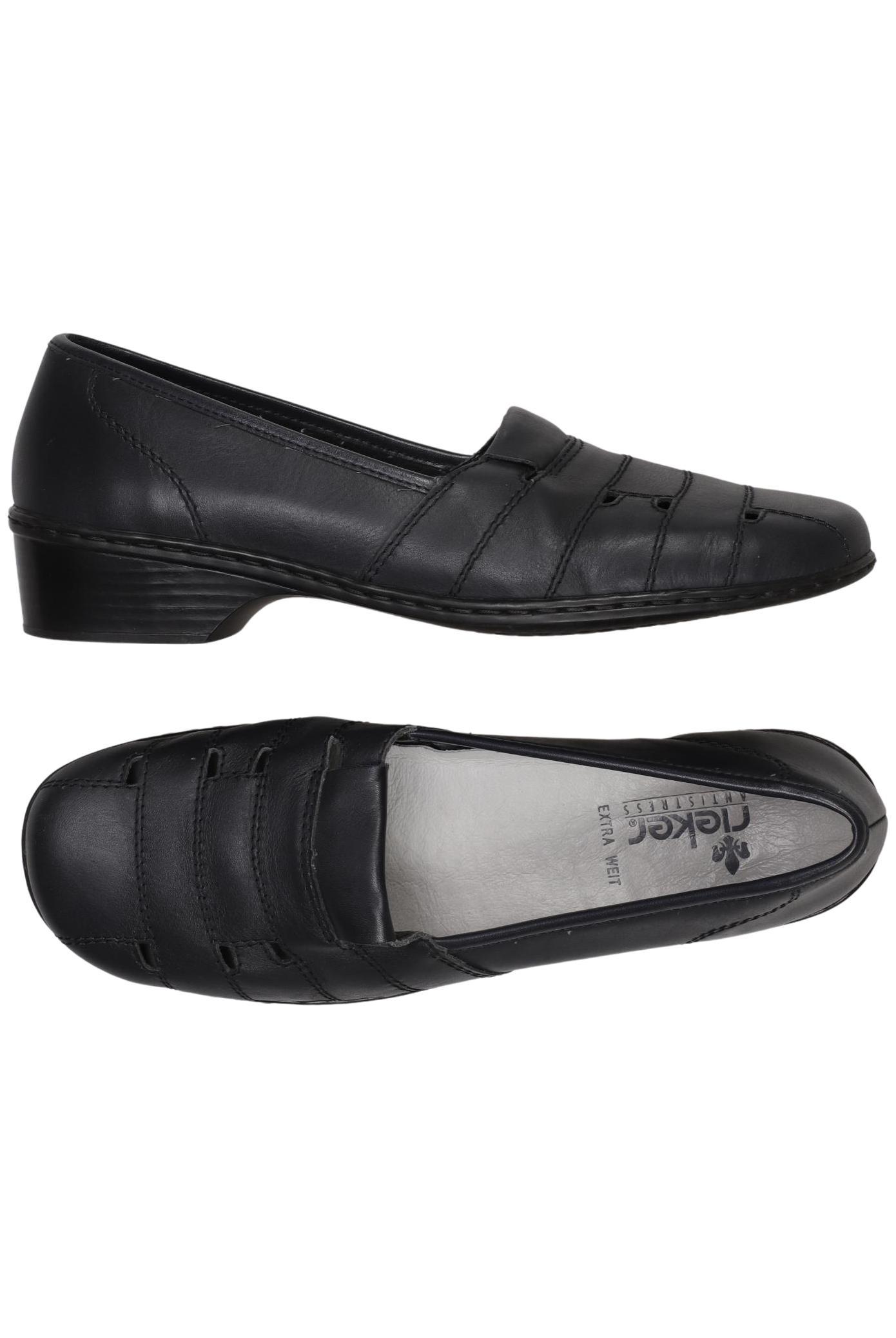 

Rieker Damen Halbschuh, schwarz, Gr. 41