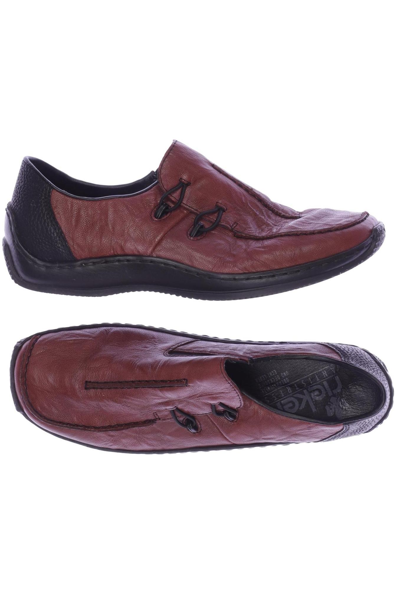

Rieker Damen Halbschuh, bordeaux, Gr. 38