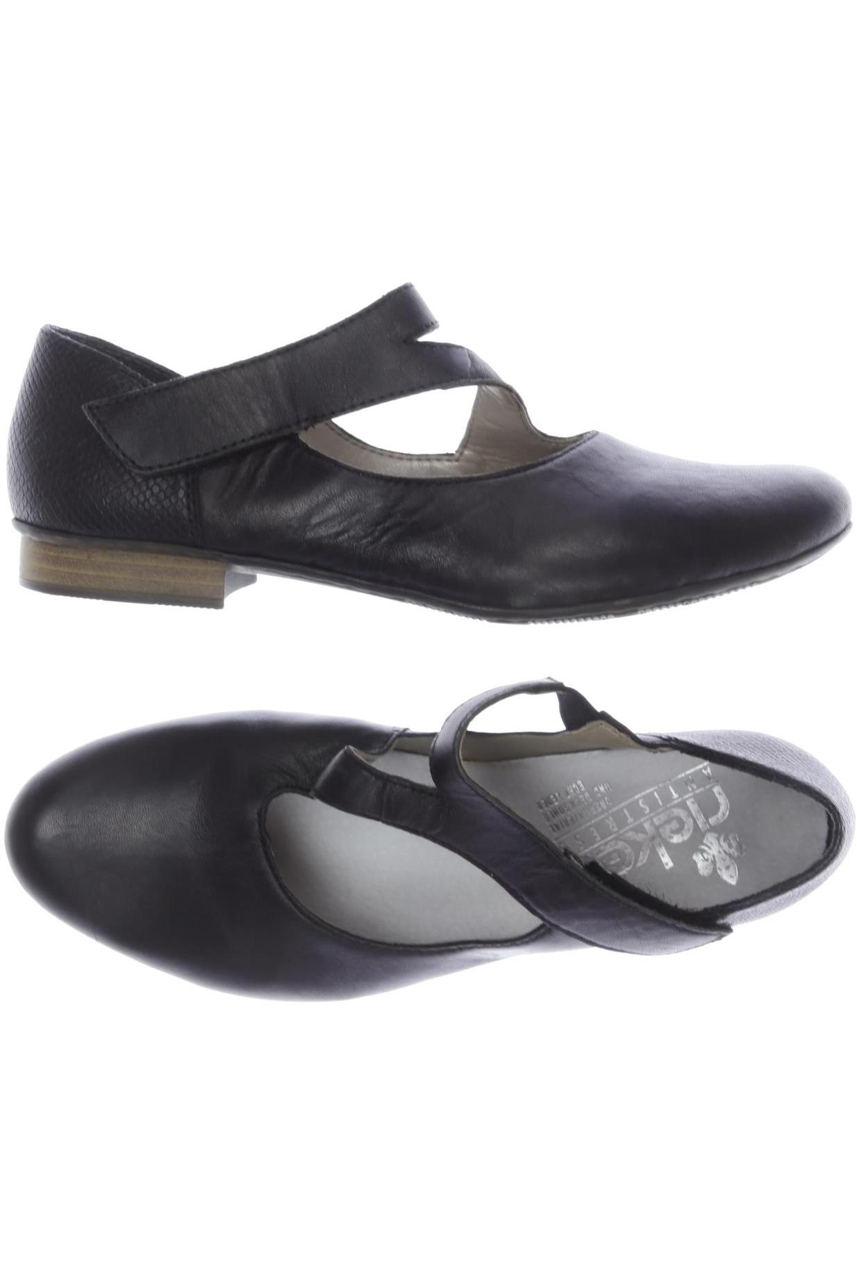 

Rieker Damen Halbschuh, schwarz, Gr. 38