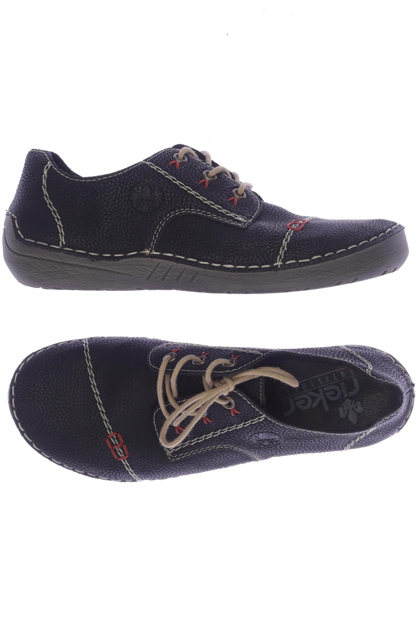 

Rieker Damen Halbschuh, schwarz