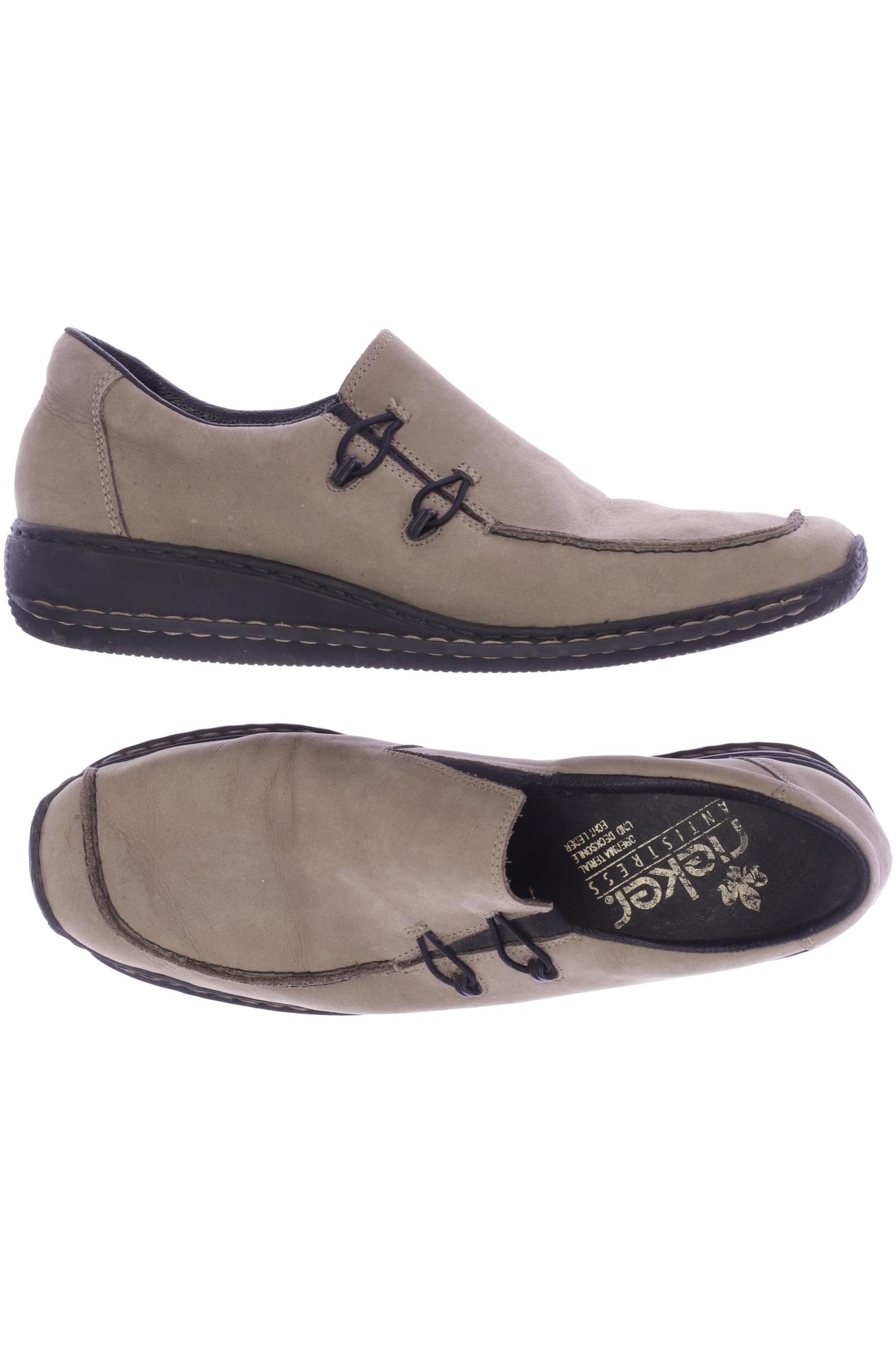 

Rieker Damen Halbschuh, beige, Gr. 41