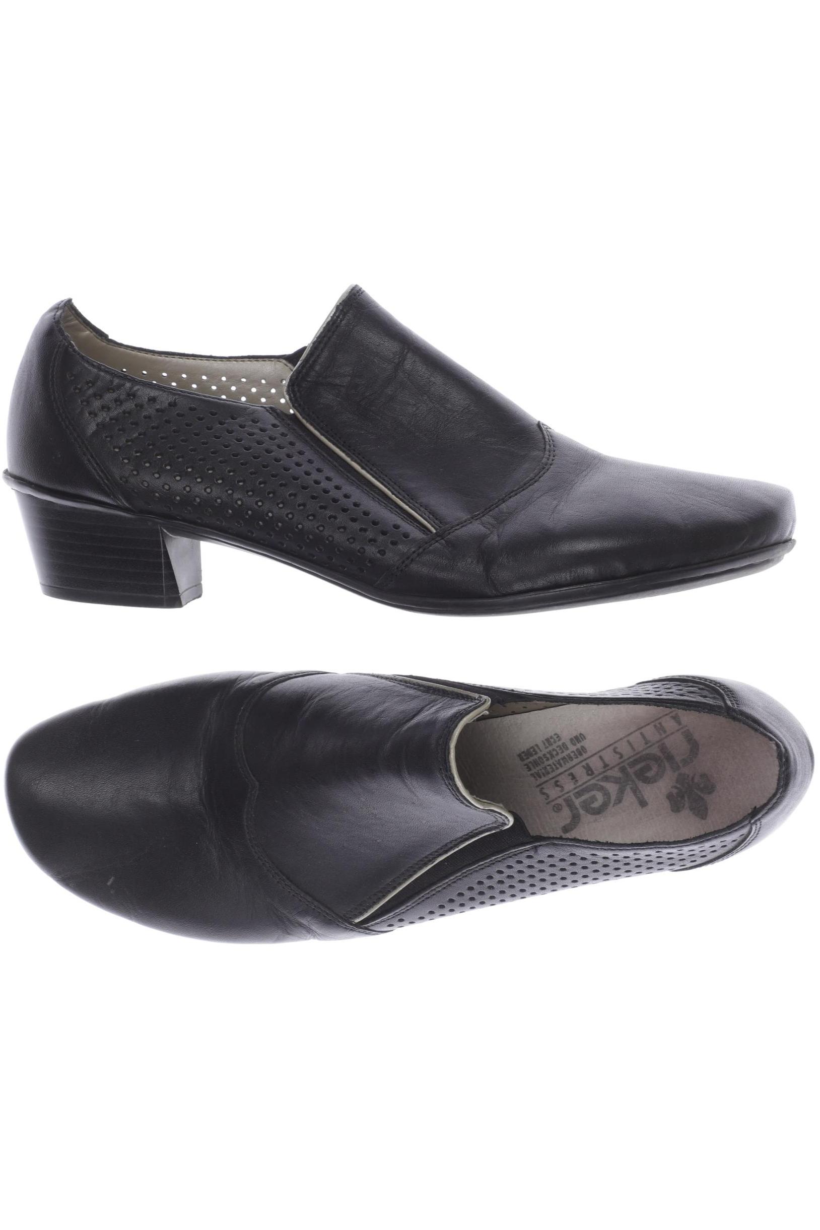 

Rieker Damen Halbschuh, schwarz, Gr. 40