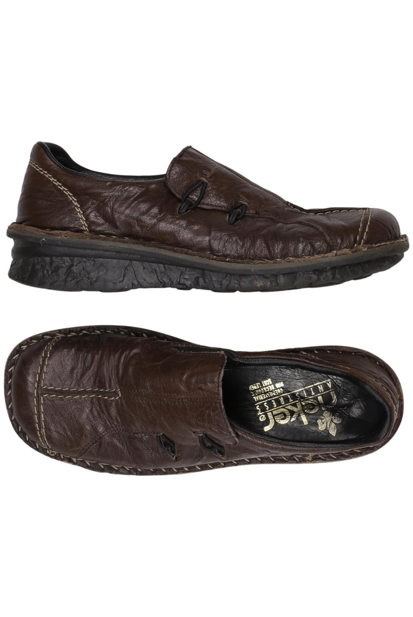 

Rieker Damen Halbschuh, braun, Gr. 38