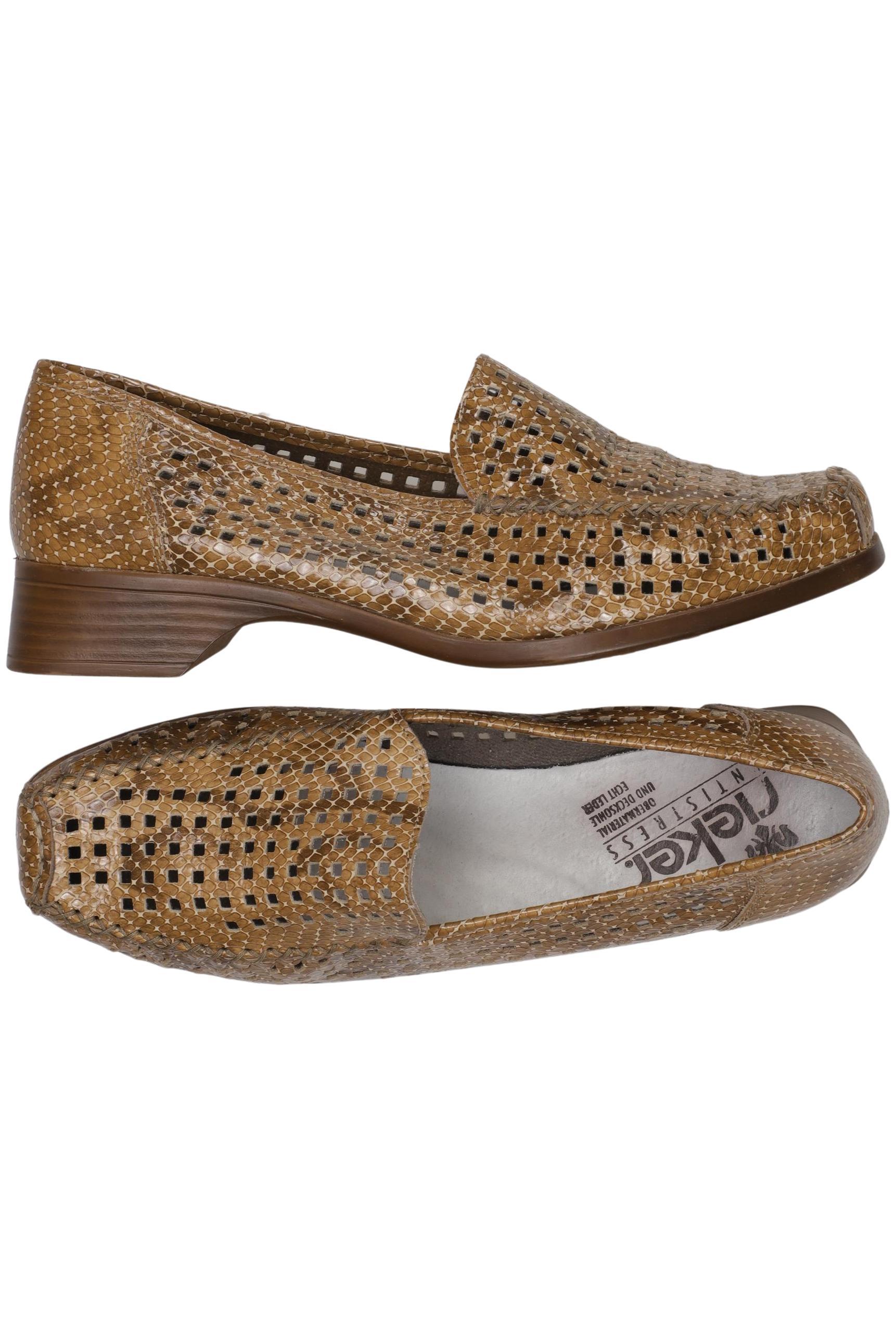 

Rieker Damen Halbschuh, braun, Gr. 7