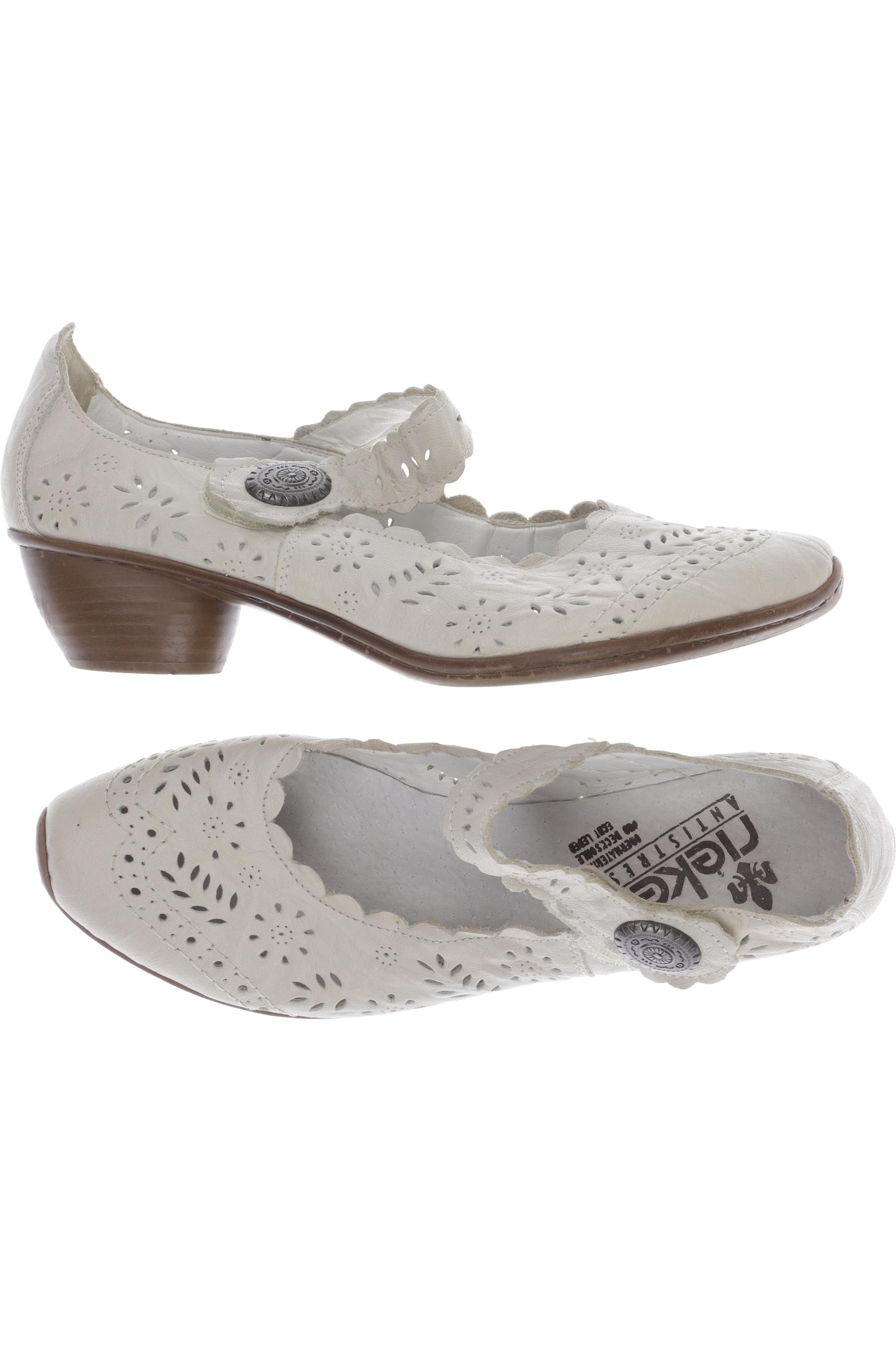 

Rieker Damen Halbschuh, beige, Gr. 40