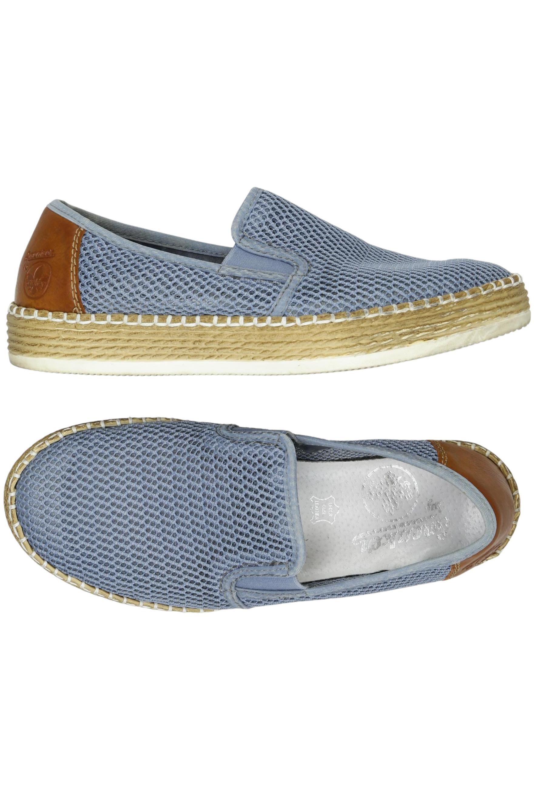 

Rieker Damen Halbschuh, blau, Gr. 37