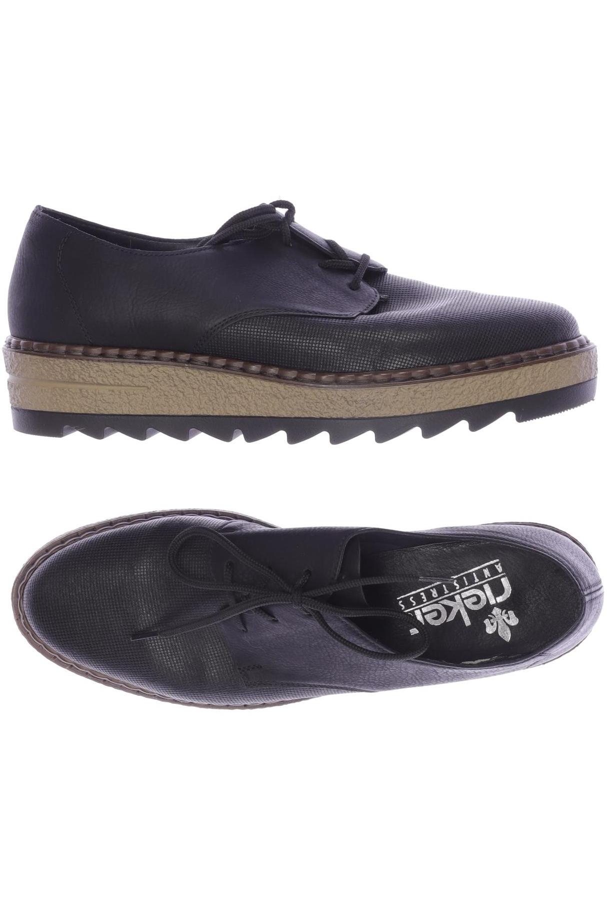 

Rieker Damen Halbschuh, schwarz